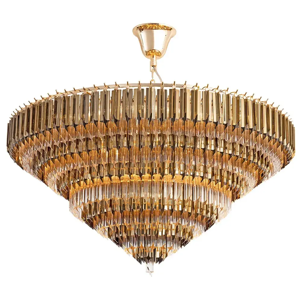 Люстра Divinare 1683/01 LM-16 FRIZZANTE — золотой