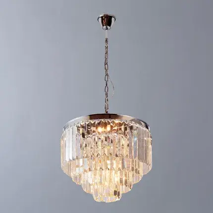 Люстра Divinare 3001/02 LM-9 NOVA — хром