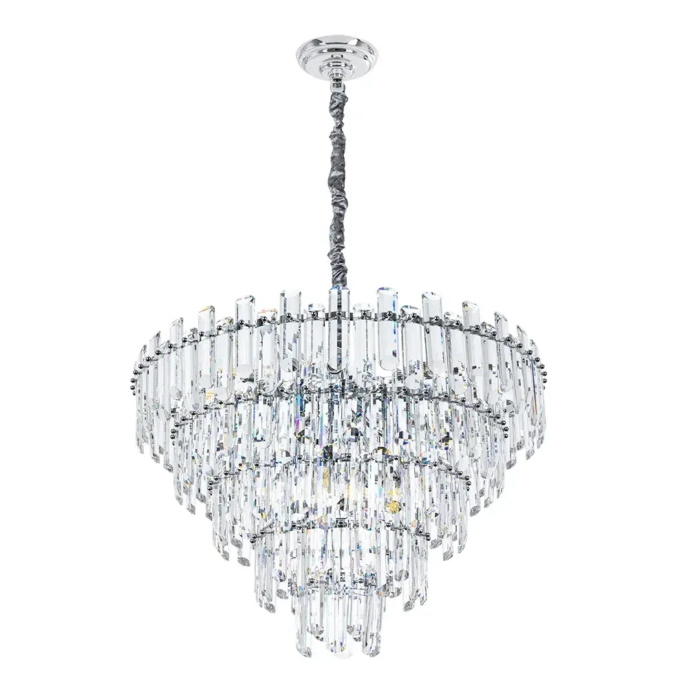 Люстра Divinare 3511/02 LM-16 ROSIE — хром