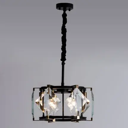 Люстра Divinare 7304/04 SP-6 ELLIOT — черный, ракурс 2