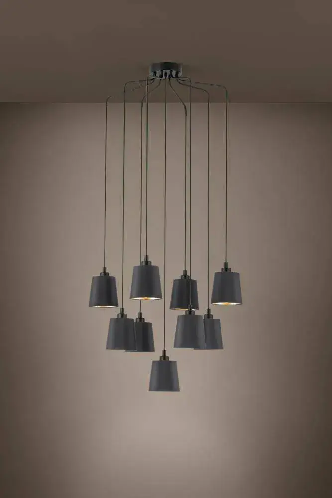 Люстра Eglo 39739 BERNABETTA — черный, ракурс 2