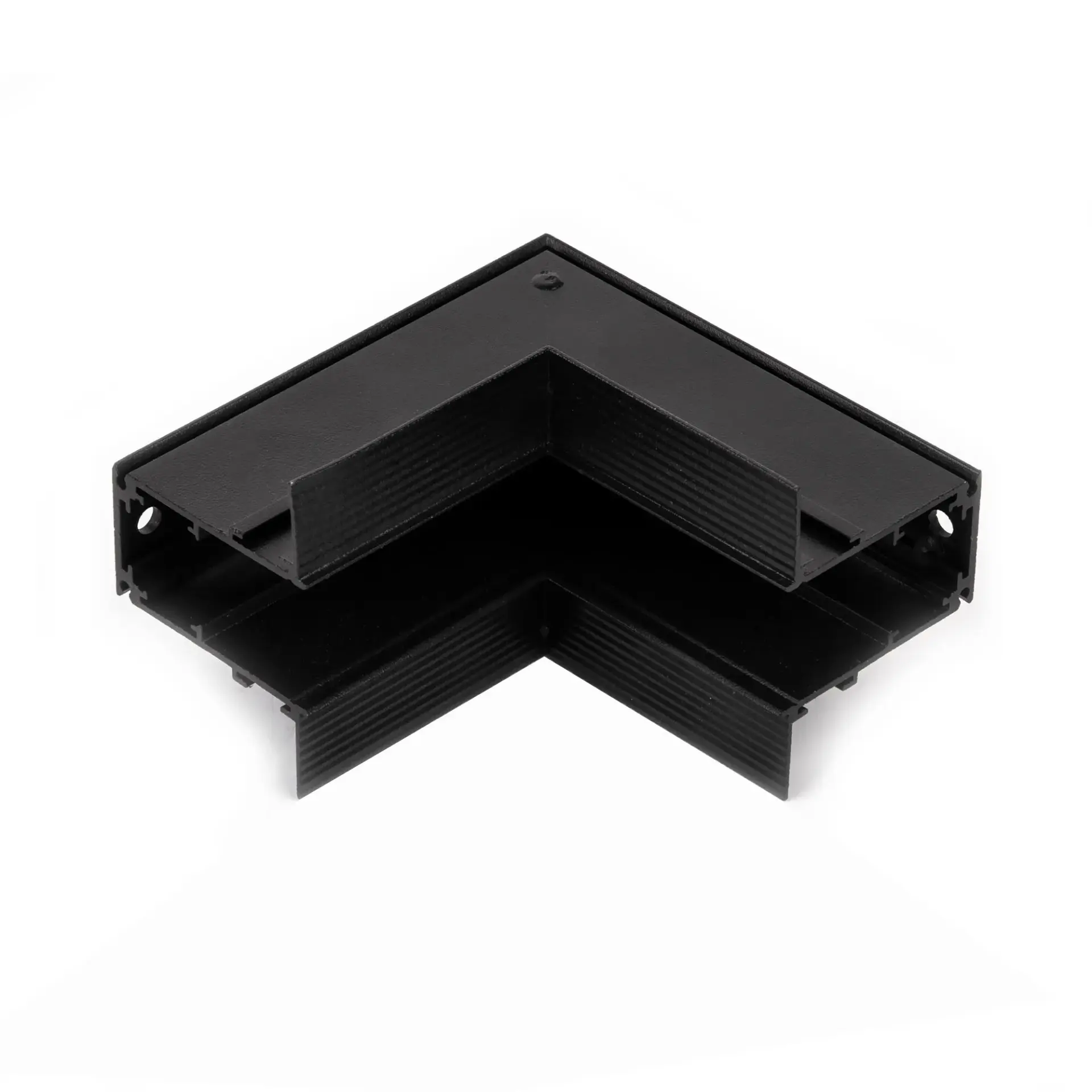 Slim Magnetic Коннектор угловой внутренний для встраиваемого шинопровода черный 85093/00, ракурс 2