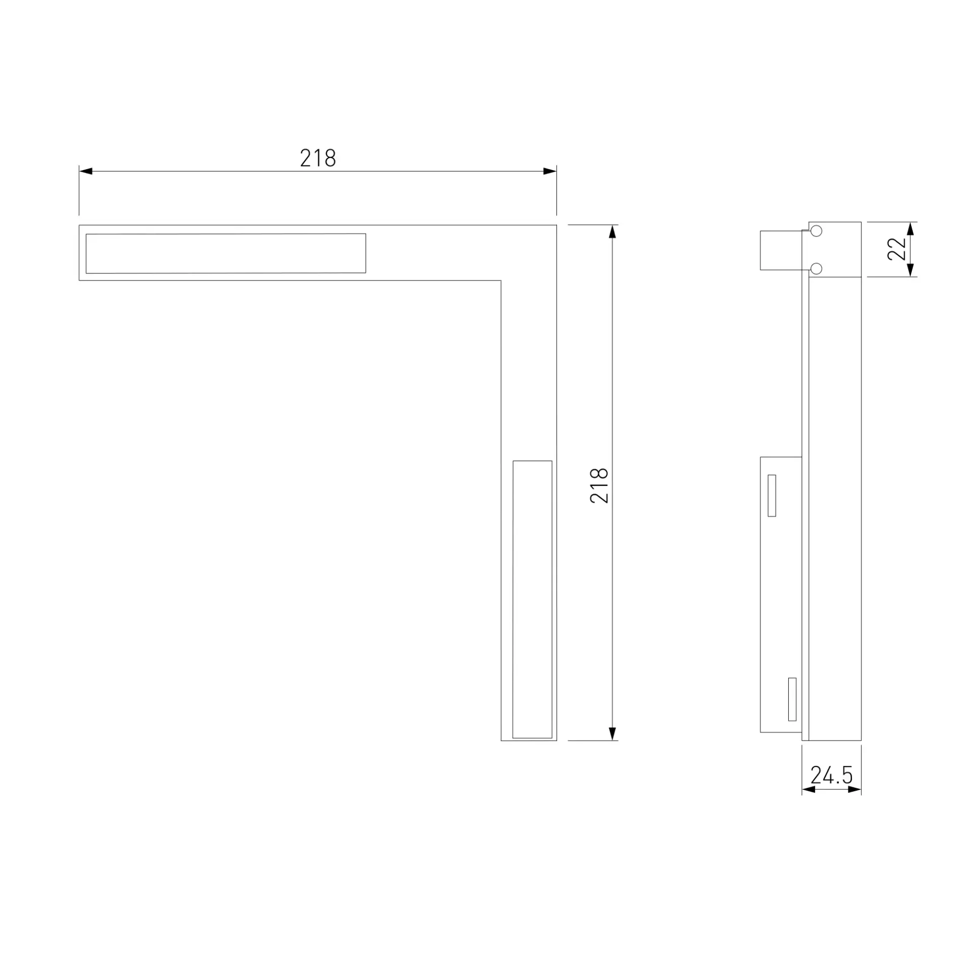 Slim Magnetic L03 Трековый светильник 24W 4200K Link белый 85029/01