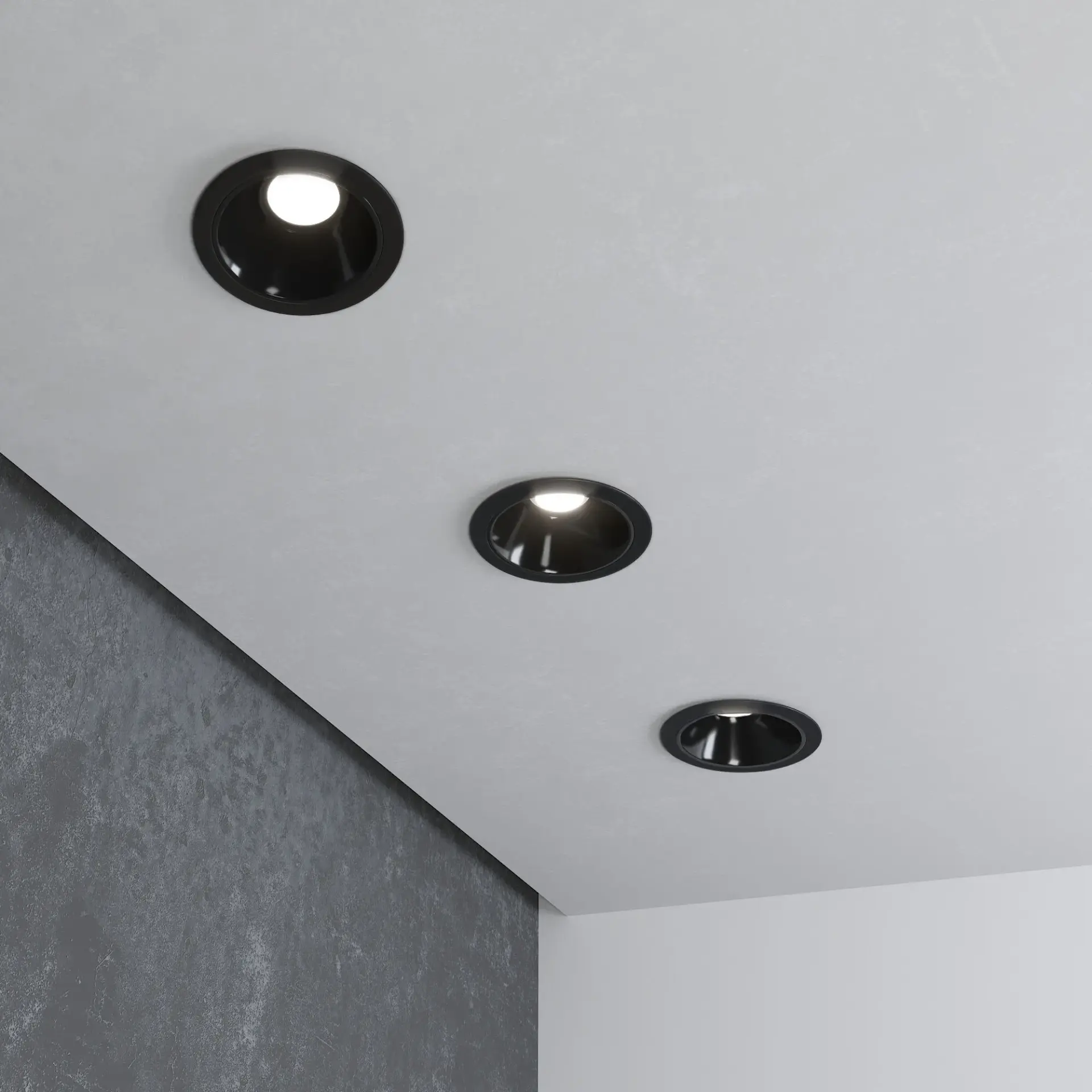 Точечный светильник Elektrostandard 25081/LED/(a062936) OSTI — черный, ракурс 2