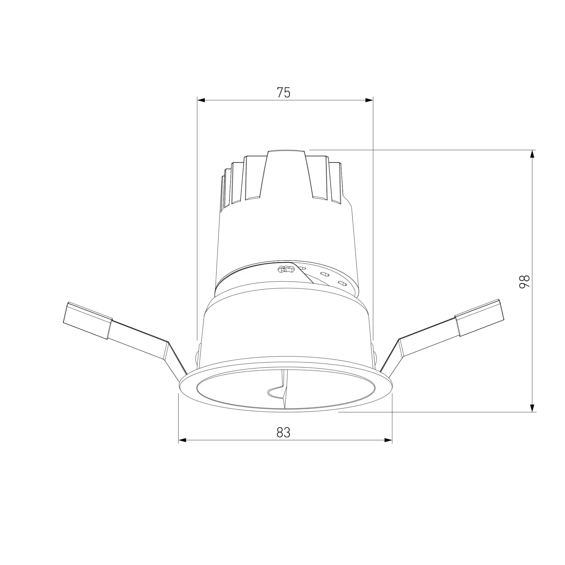 Точечный светильник Elektrostandard 25090/LED/(a064612) INLINE — белый