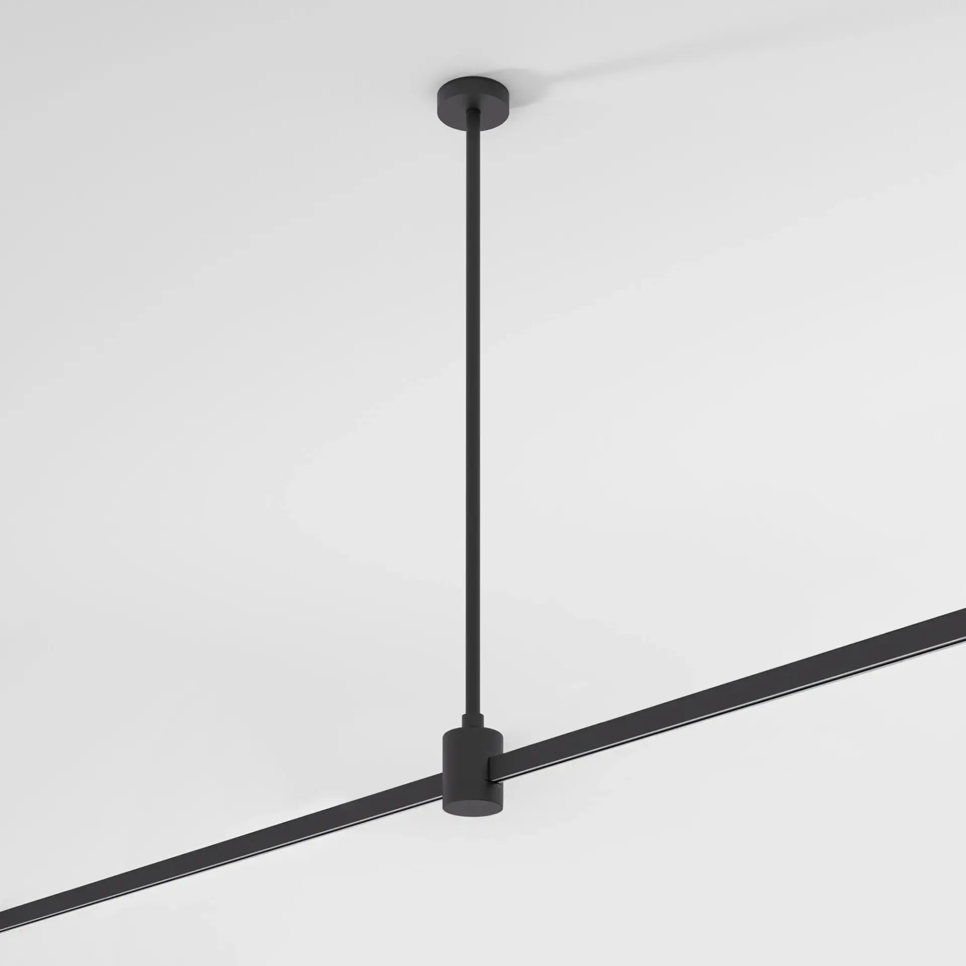 Esthetic Magnetic Декоративная стойка с коннектором 606 мм 85153/00 — черный