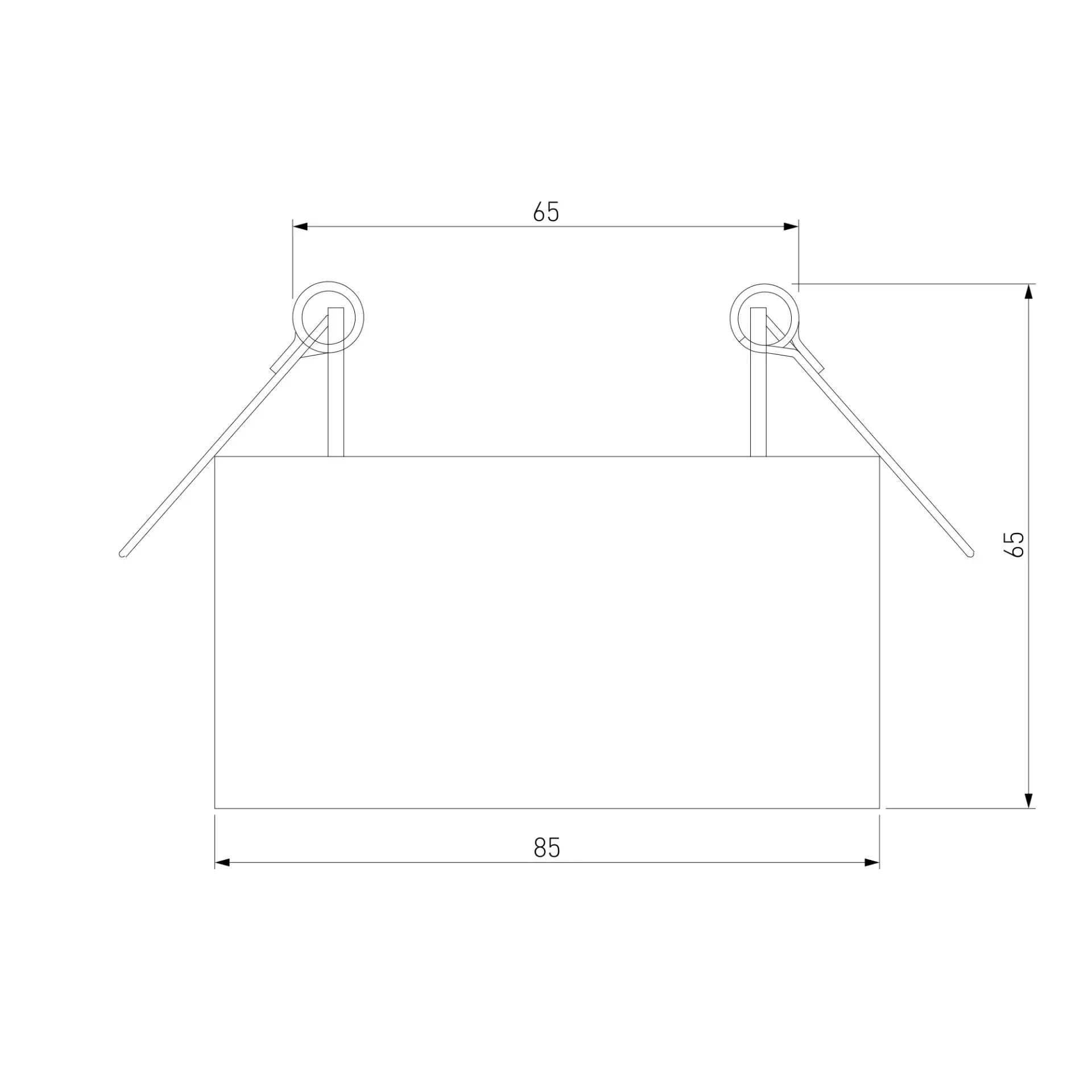 Точечный светильник Elektrostandard 25095/LED/(a065708) GLAM — черный