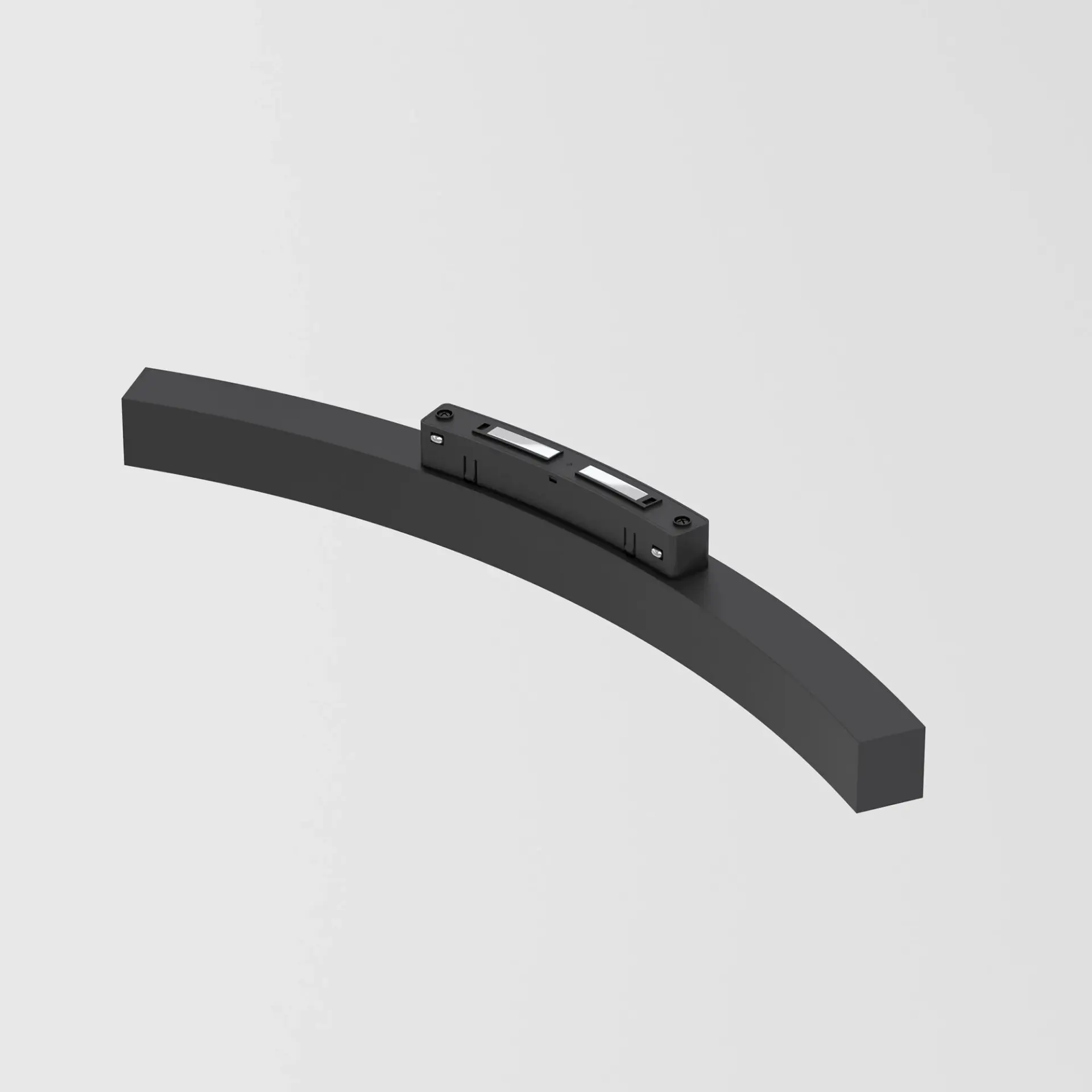 Slim Magnetic Трековый светильник для радиусного шинопровода 16W 4200K Planar чёрный Ø 800мм 85180/01 — черный, ракурс 2