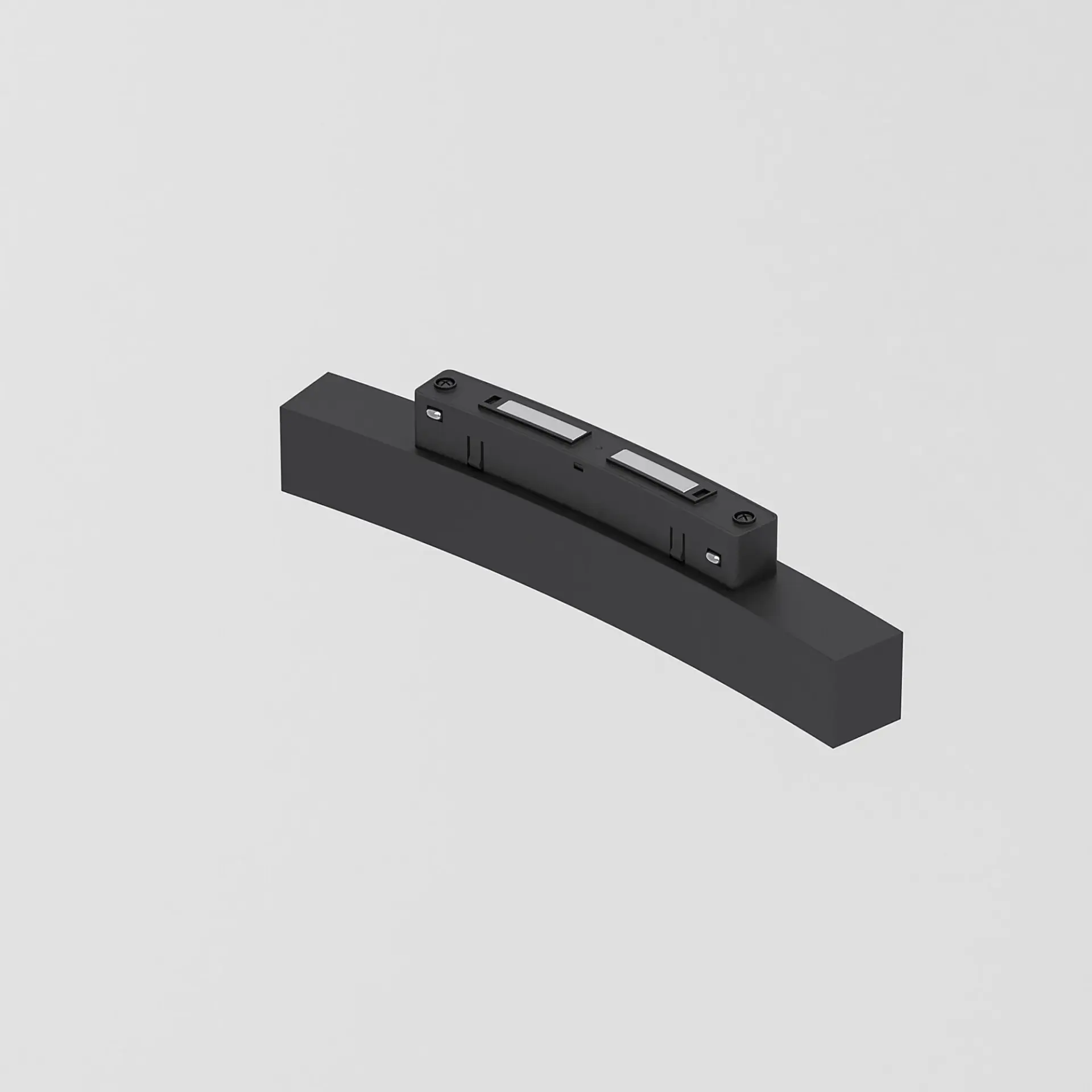 Slim Magnetic Трековый светильник для радиусного шинопровода 6W 4200K Intenso чёрный Ø 1200мм 85185/01 — черный, ракурс 2