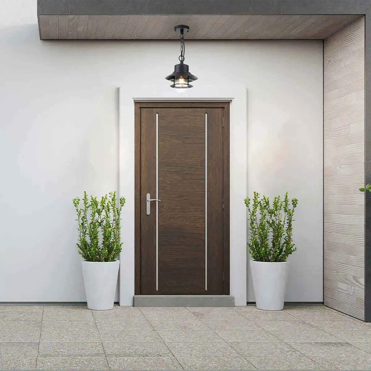Уличный светильник Elstead Lighting COPENHAGEN8-BK — черный, ракурс 7