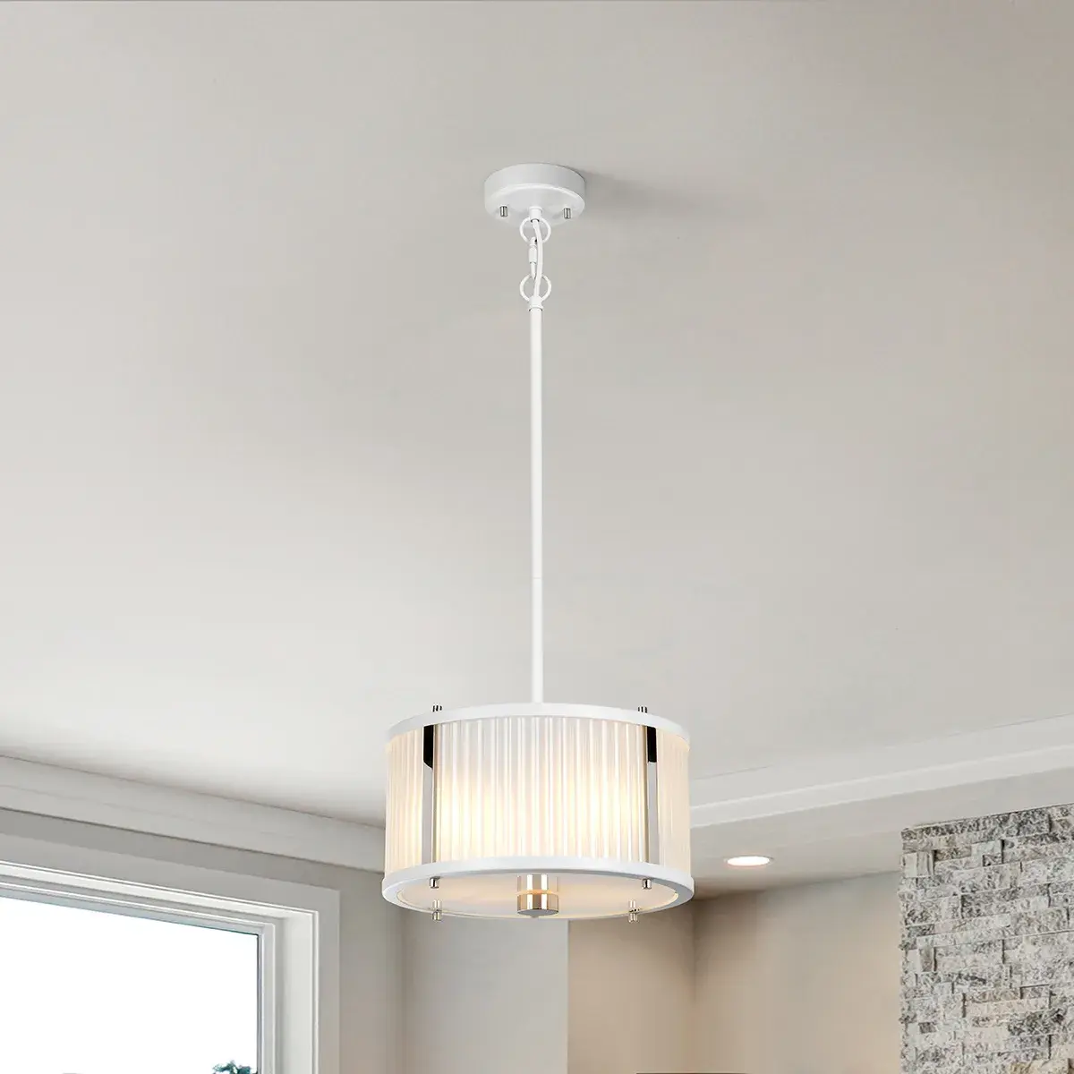 Светильник Elstead Lighting DL-CORONA-2P-WPN — белый