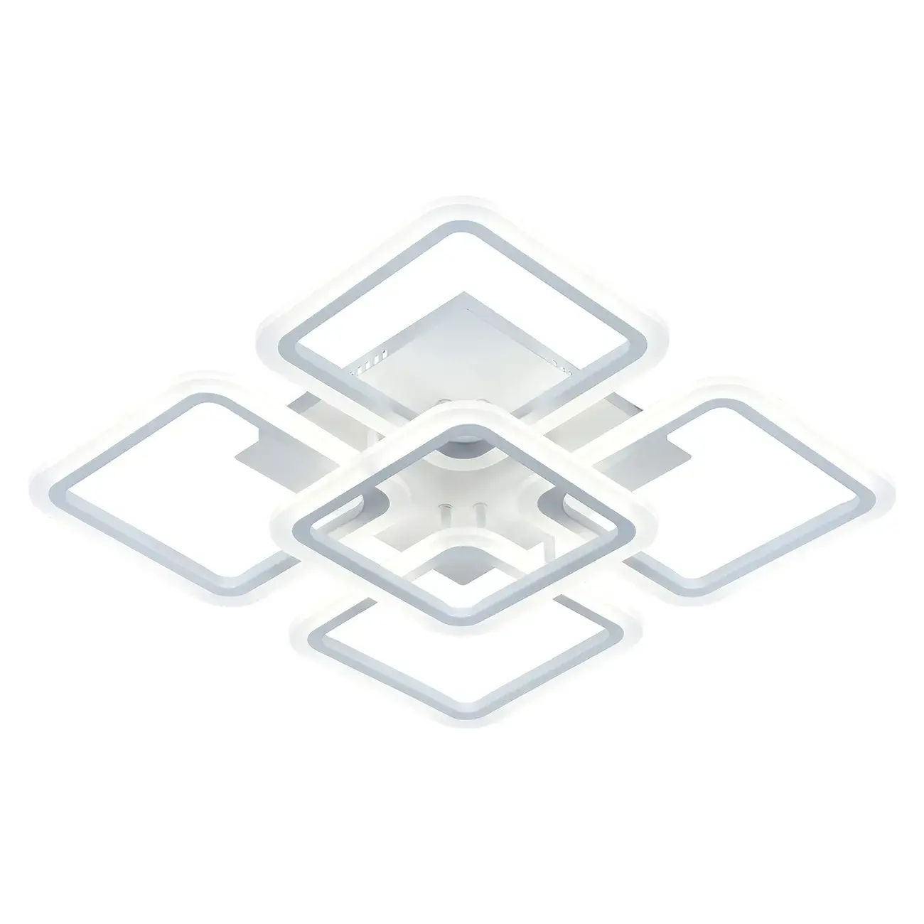 Люстра Escada 10220/5LED 98W SQUARE — белый, ракурс 3