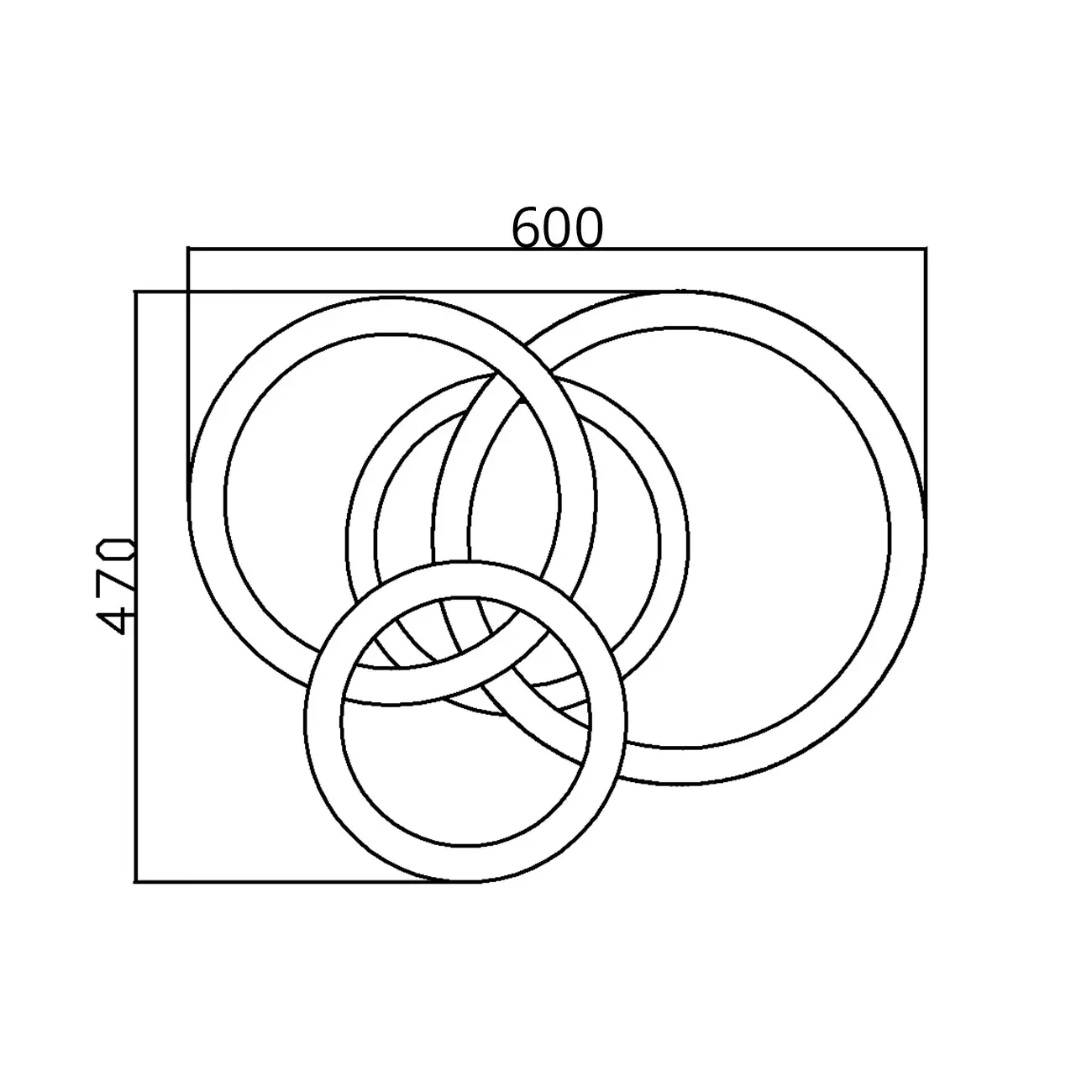 Люстра Escada 10231/3LED RANDOM — белый