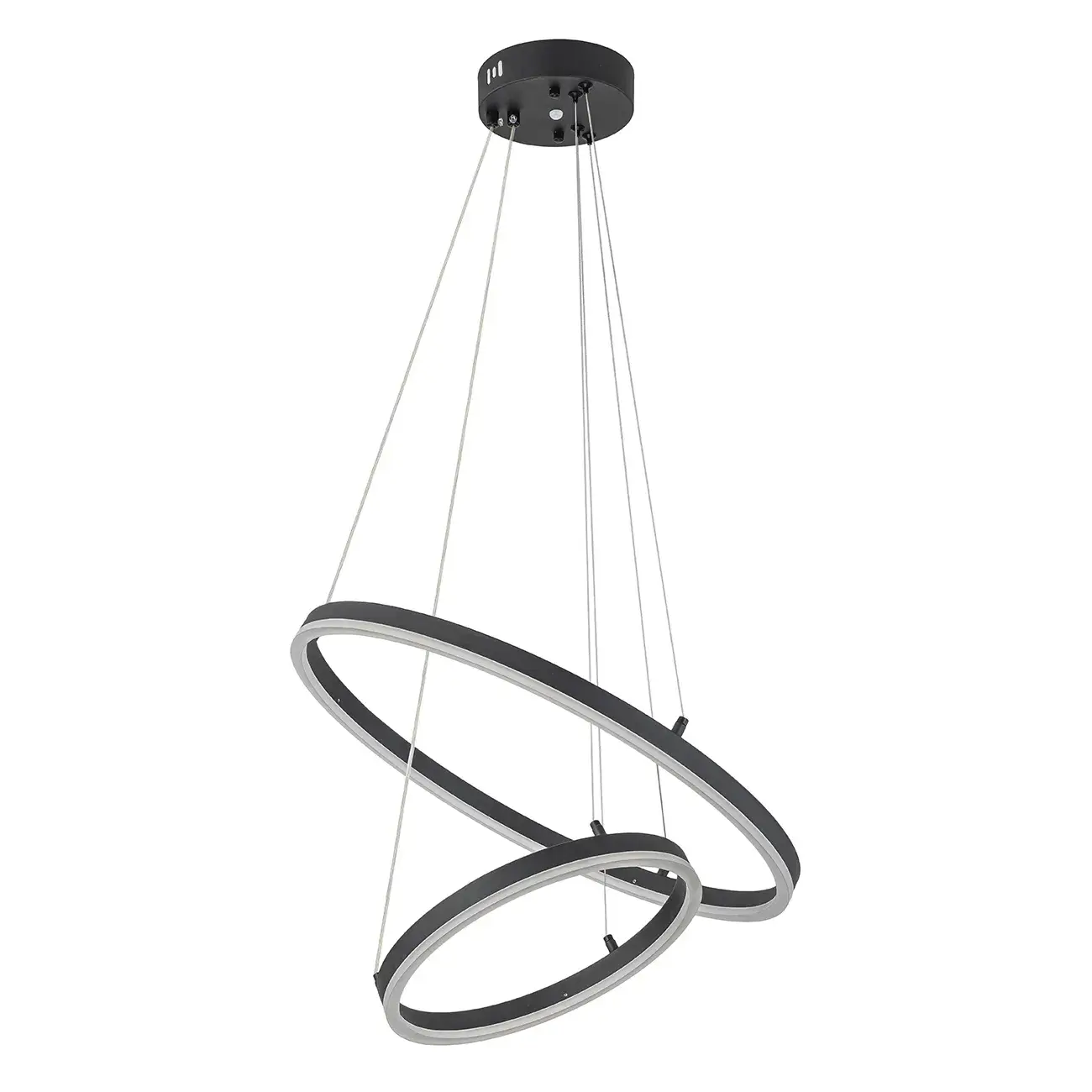 Светильник Escada 10254/2LED Black APP VOID — черный, ракурс 2