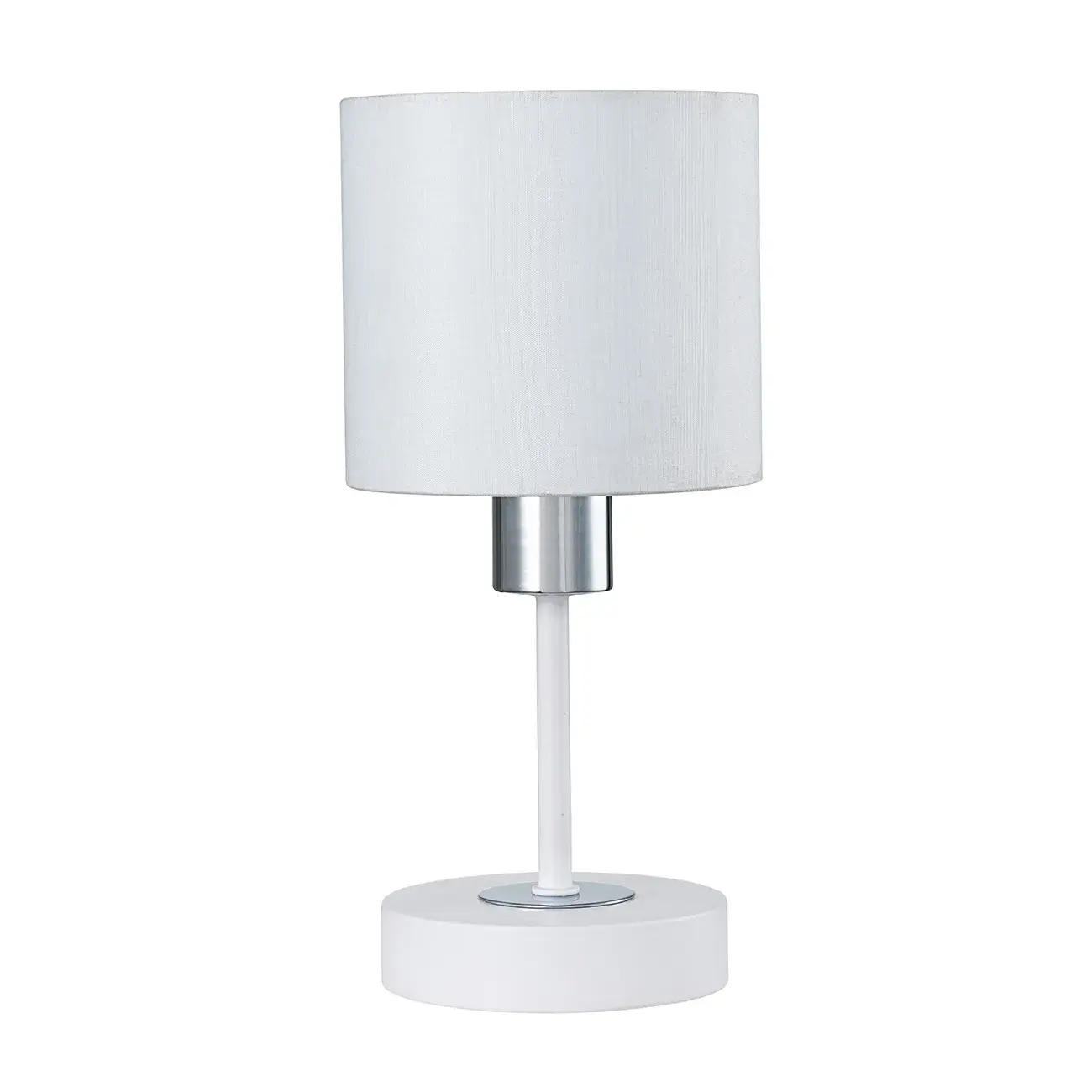 Настольная лампа Escada 1109/1 White/Silver DENVER — белый, ракурс 2
