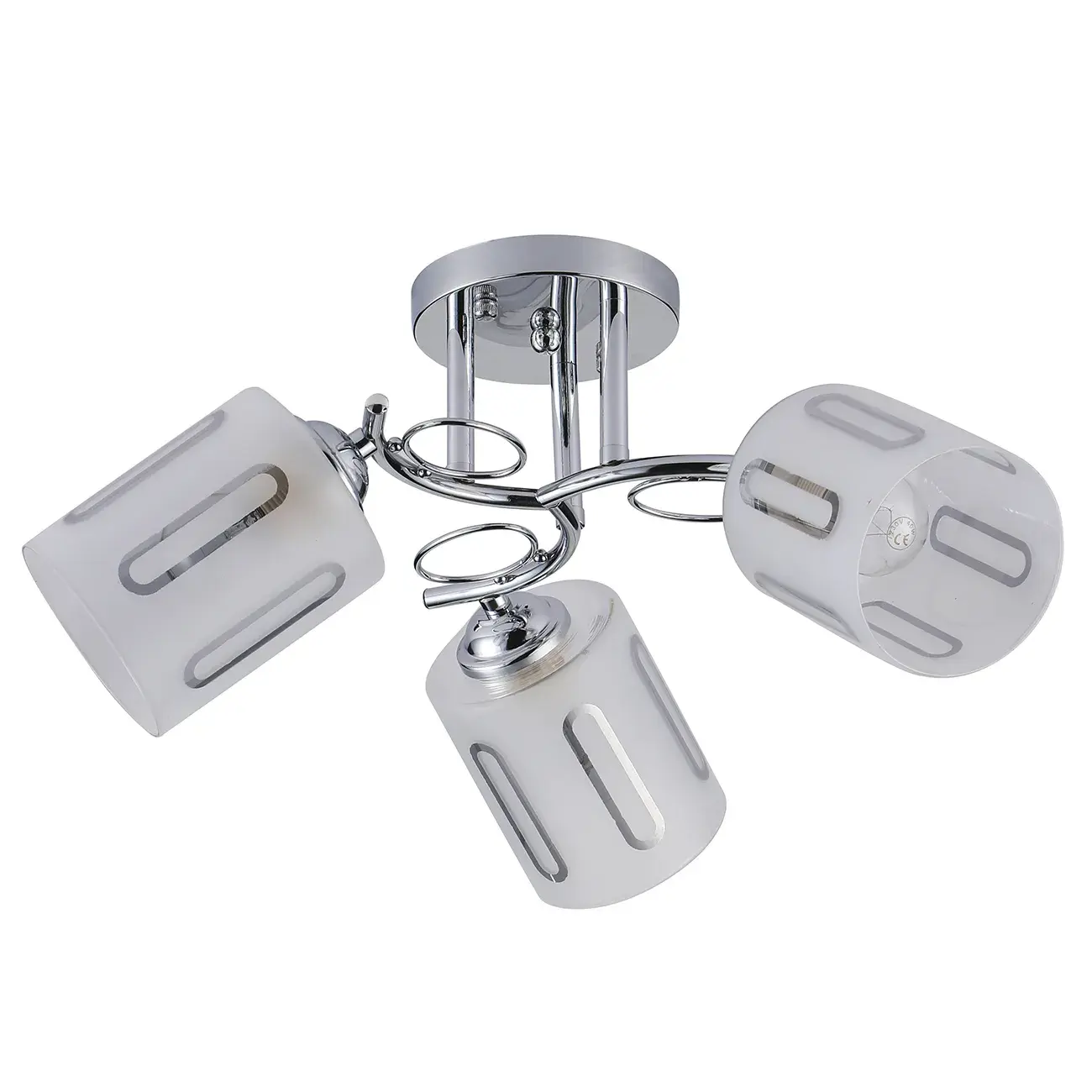 Люстра Escada 1120/3PL CALLUNA — хром, ракурс 2