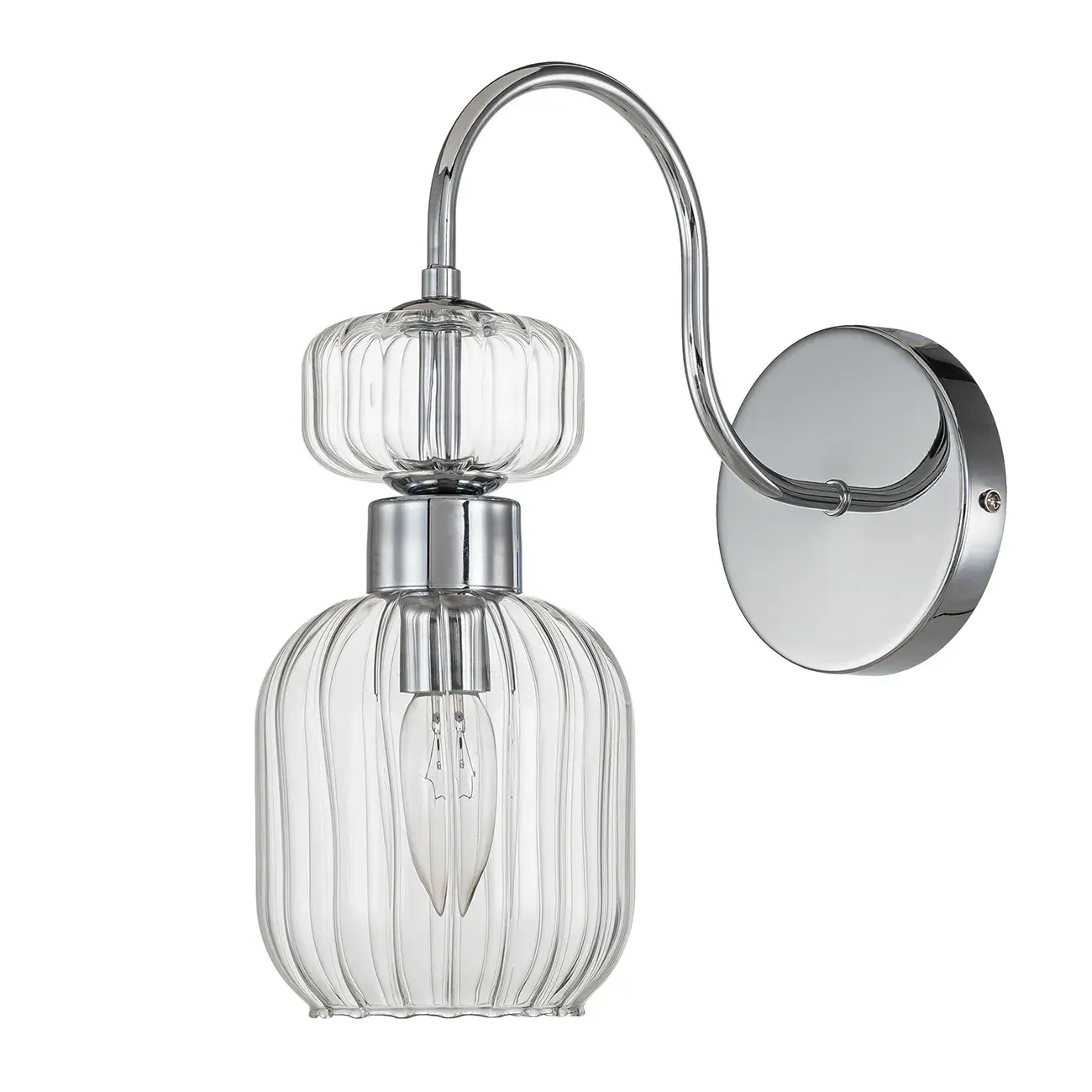 Бра Escada 1141/1A Chrome/Clear GLOSS — хром, ракурс 2