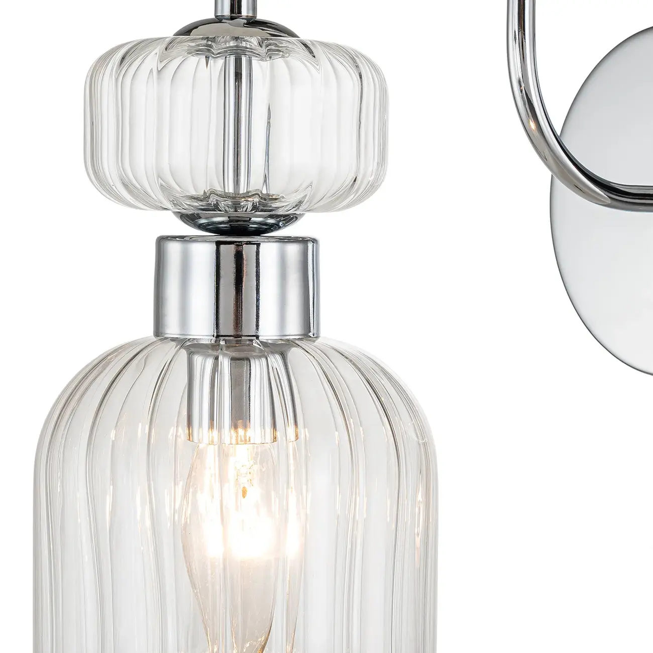 Бра Escada 1141/1A Chrome/Clear GLOSS — хром, ракурс 4