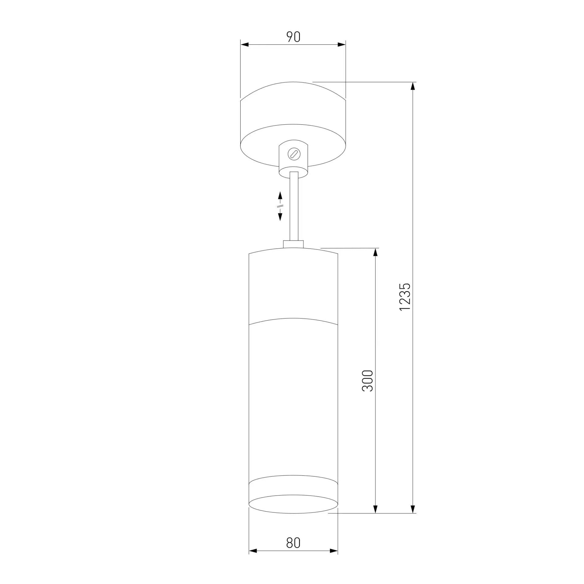 Светильник Eurosvet 50135/1 LED хром/черный жемчуг DOUBLE TOPPER