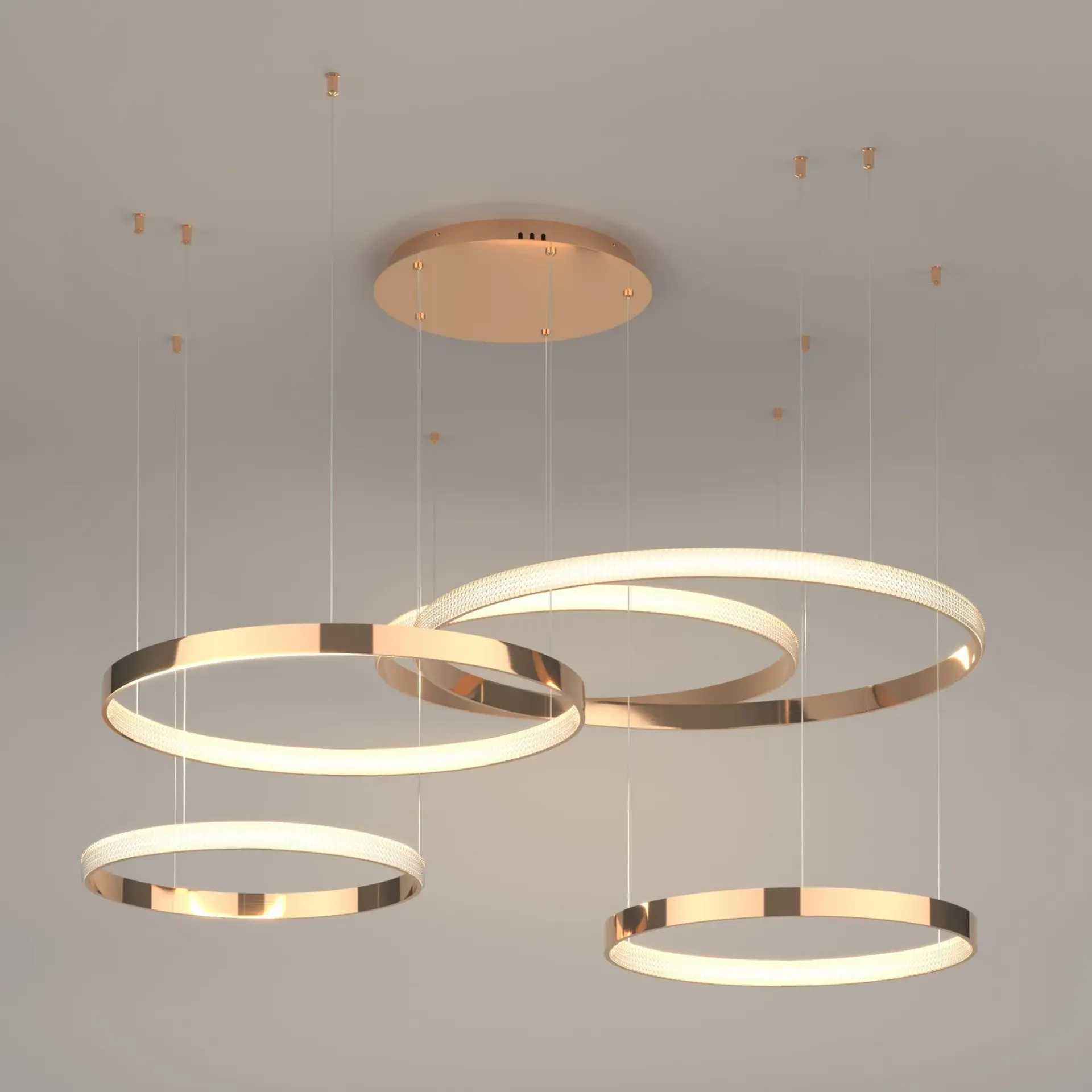Светильник Eurosvet 90175/5 медный POSH — медь