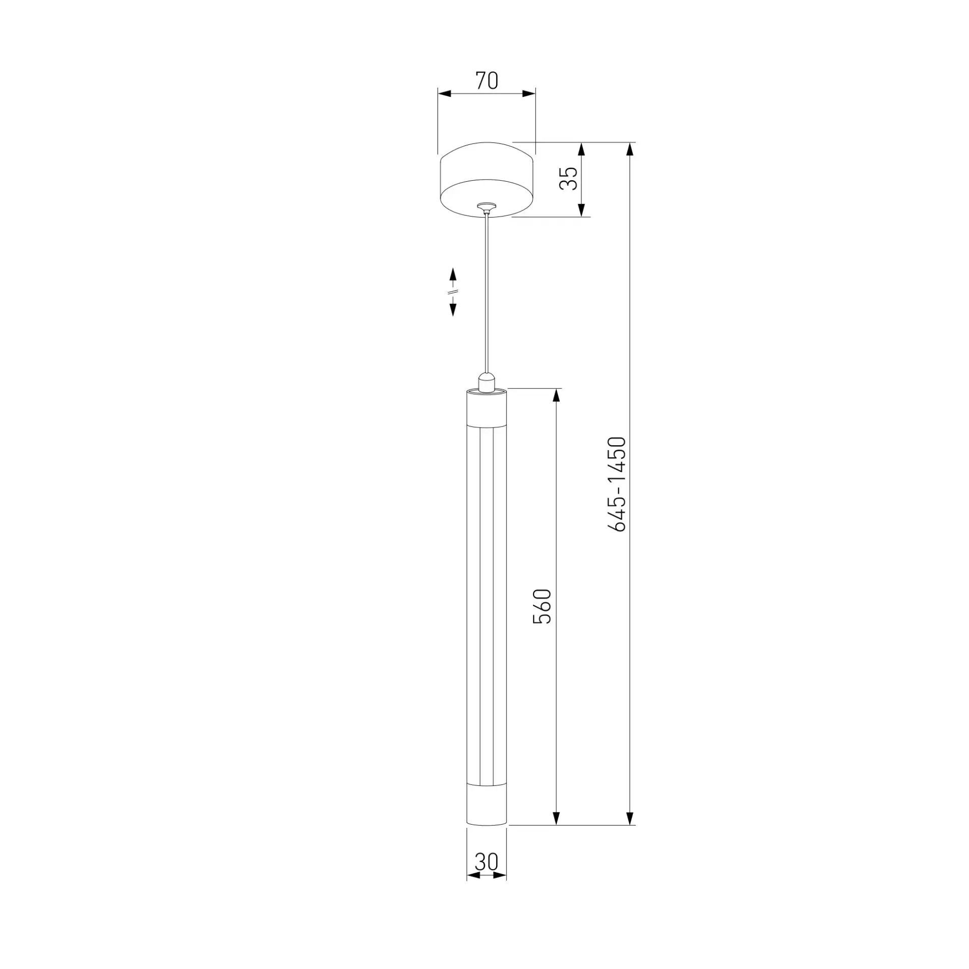 Светильник Eurosvet 50189/1 LED матовое золото STRONG — золотой