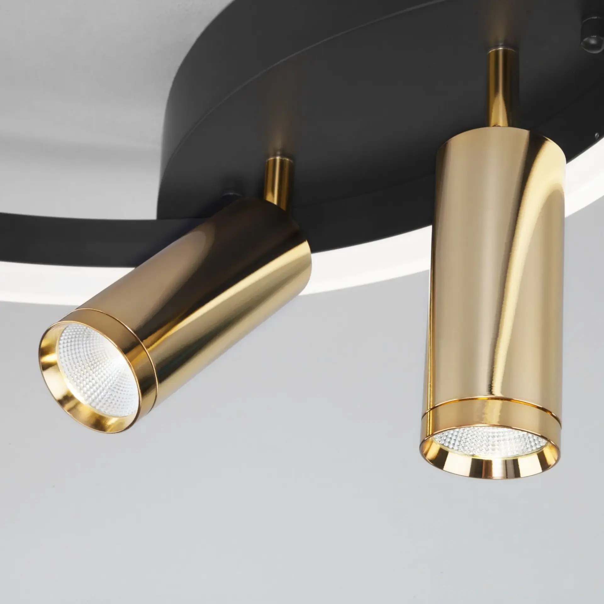Светильник Eurosvet 90247/3 черный/золото Smart LUMINARI, ракурс 2