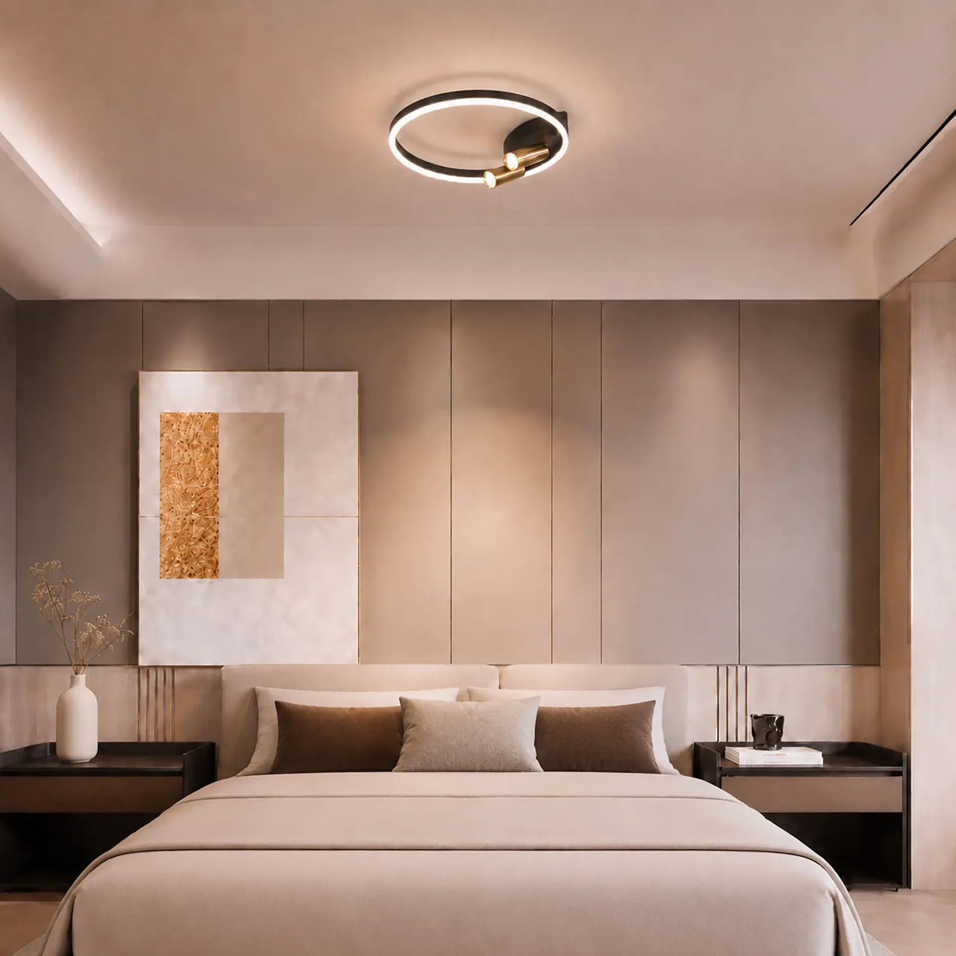 Светильник Eurosvet 90247/3 черный/золото Smart LUMINARI