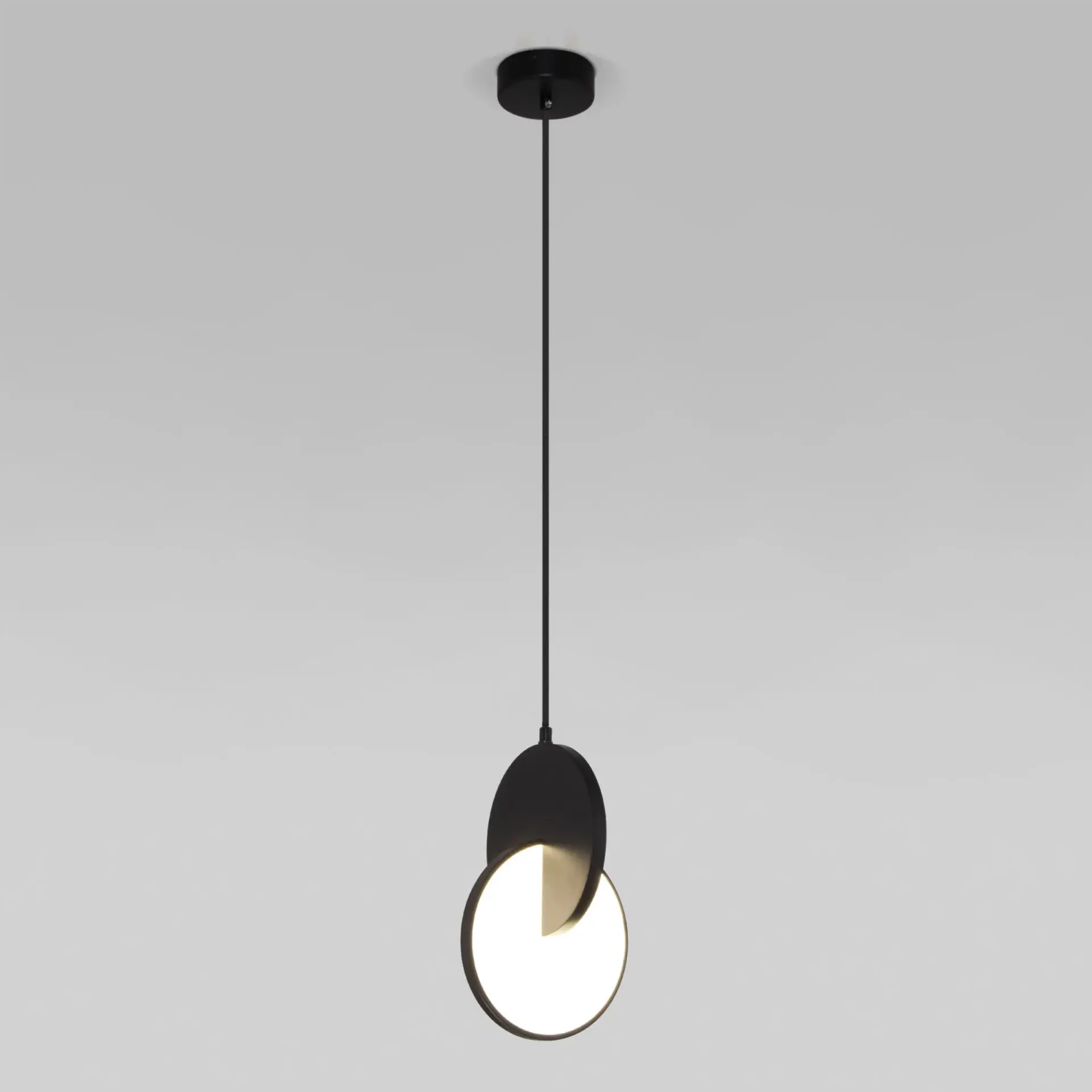 Светильник Eurosvet 50225/1 LED черный LANG, ракурс 2