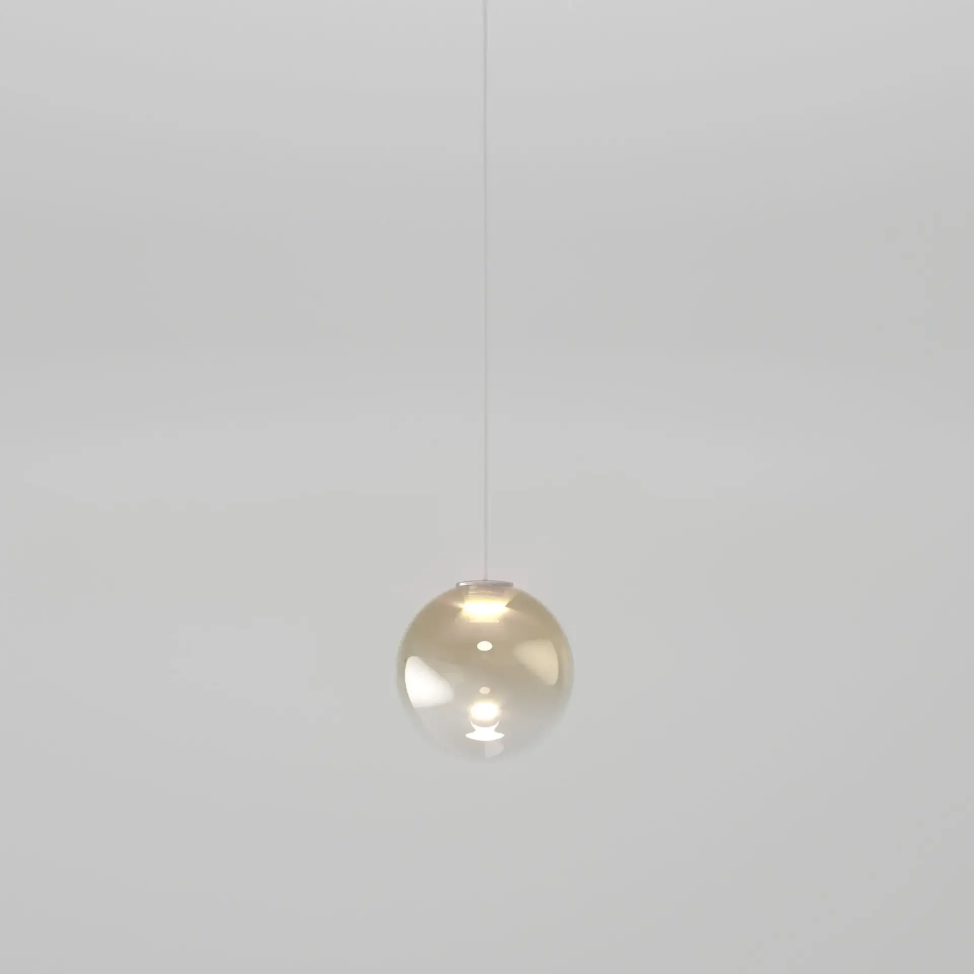 Светильник Eurosvet 50234/1 LED янтарный WONDER — хром