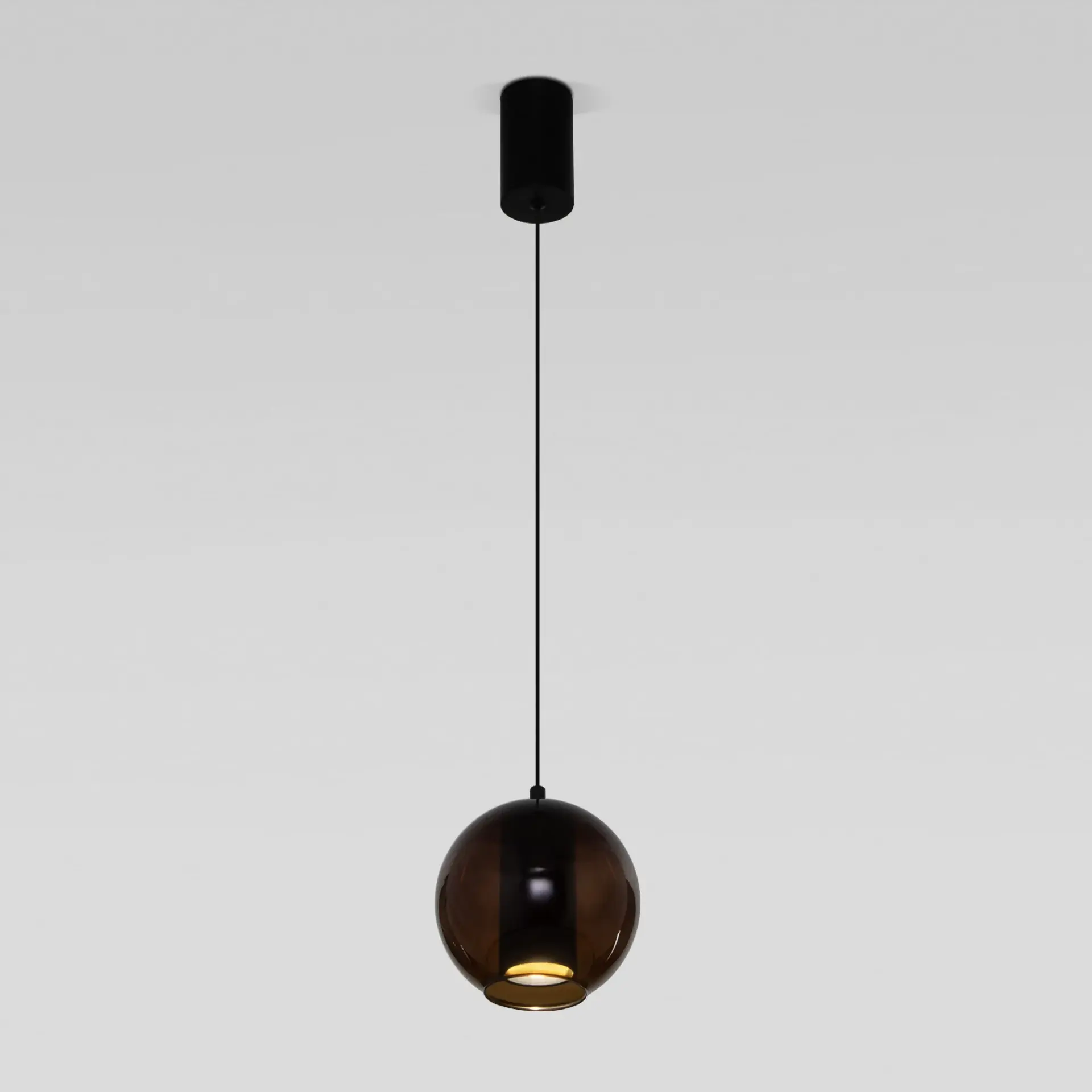 Светильник Eurosvet 50258/1 LED шоколад COBBLE — черный