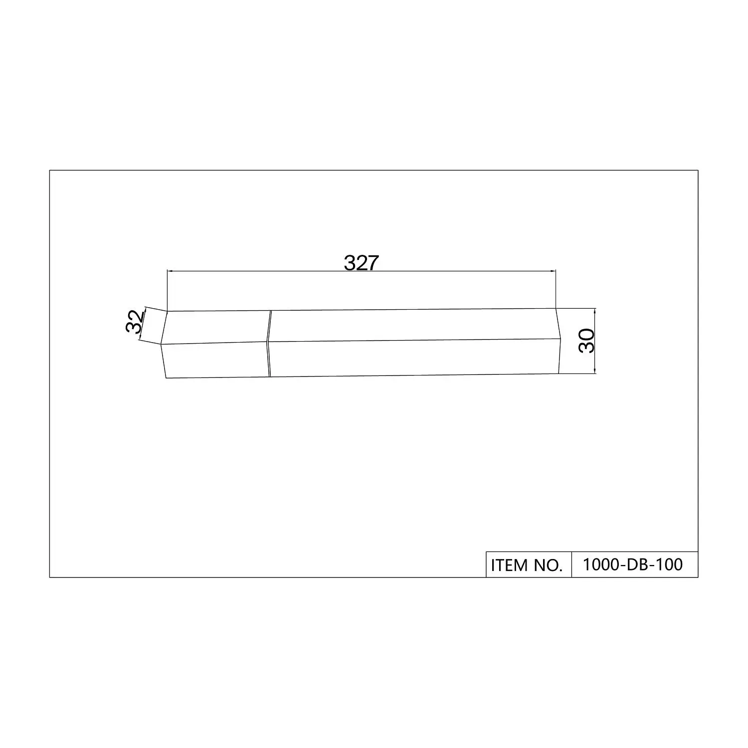 Блок питания Favourite 1000-DB-100 UNICA — черный, ракурс 2