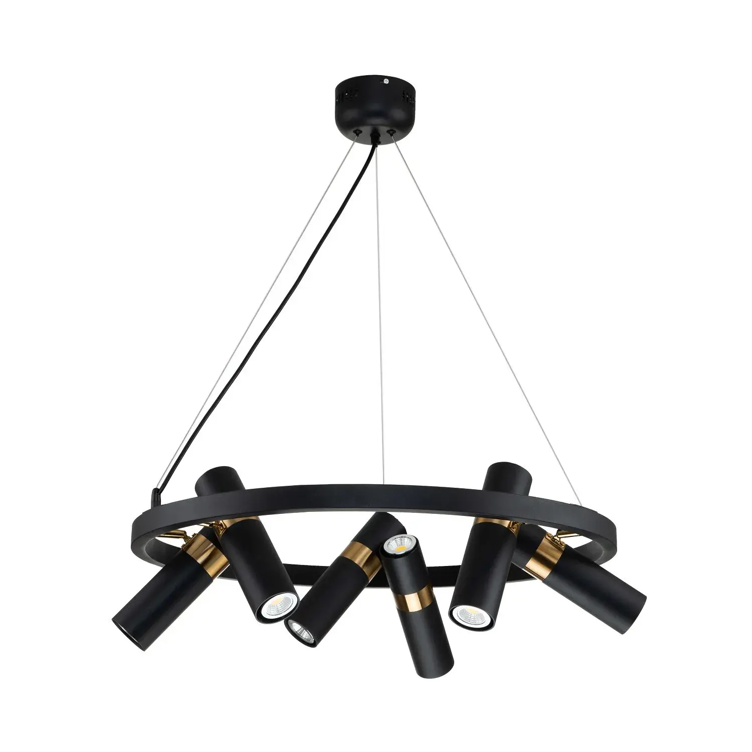 Светильник Favourite 2997-6P LIGHT POINT — черный, ракурс 2