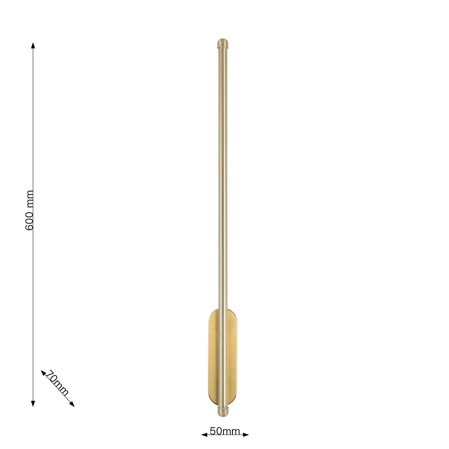 Бра Favourite 3001-1W REED — латунь
