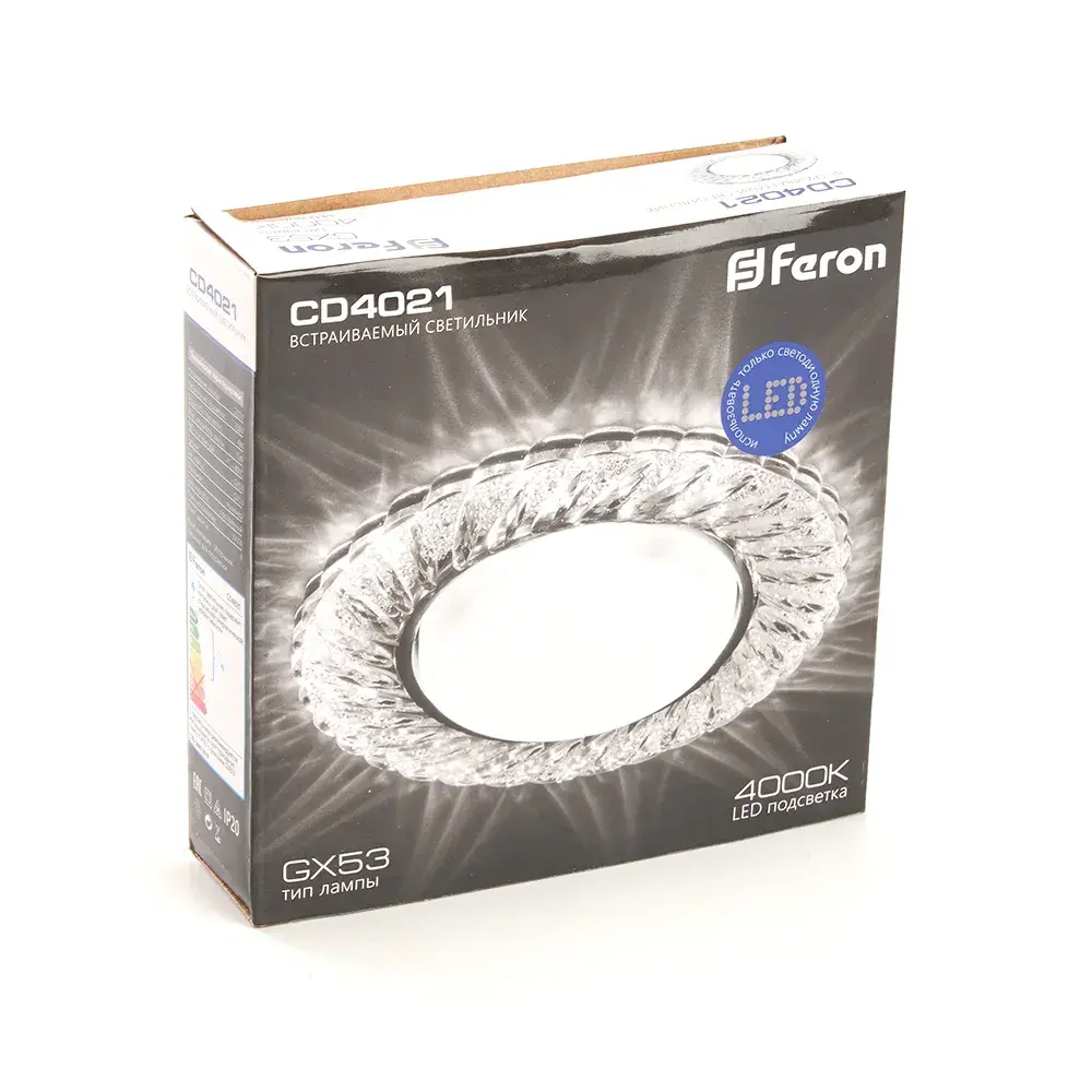 Точечный светильник Feron 29474 CD4021 — хром, ракурс 7