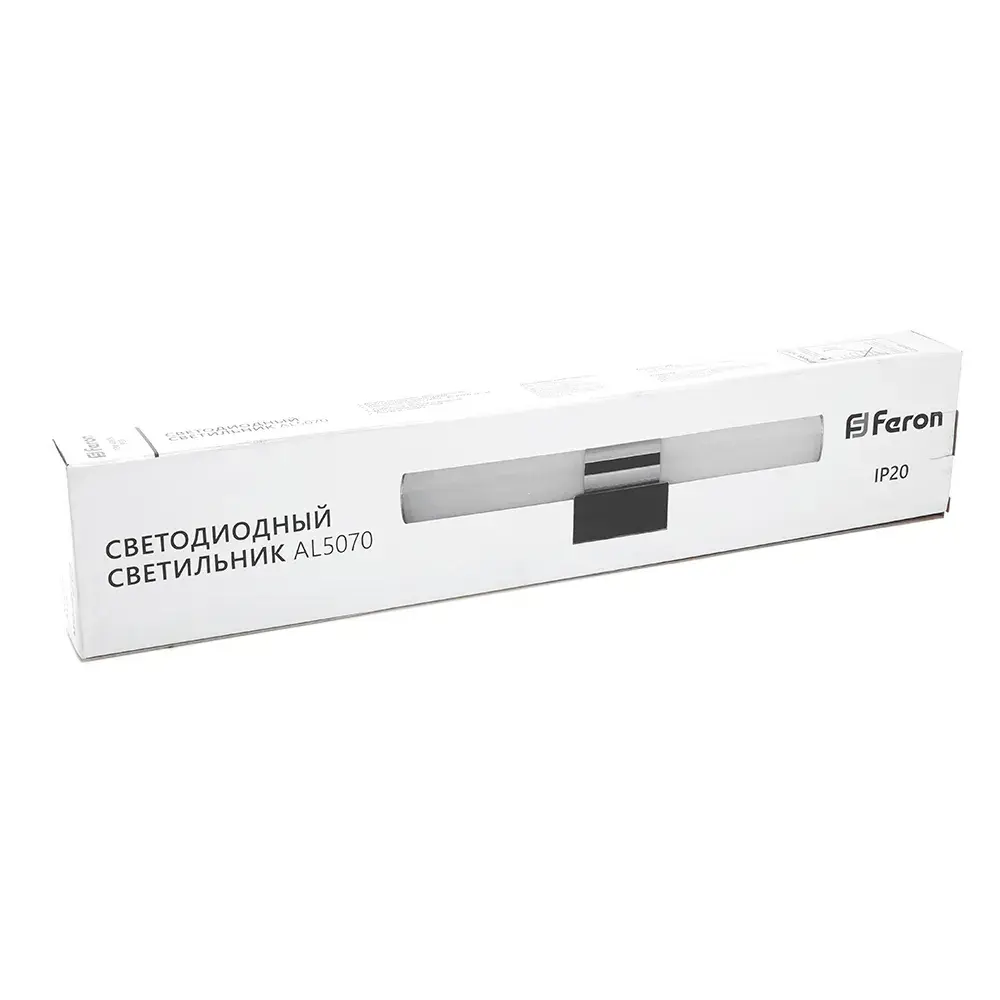 Светильник для ванной комнаты Feron 29671 AL5070 — хром, ракурс 9