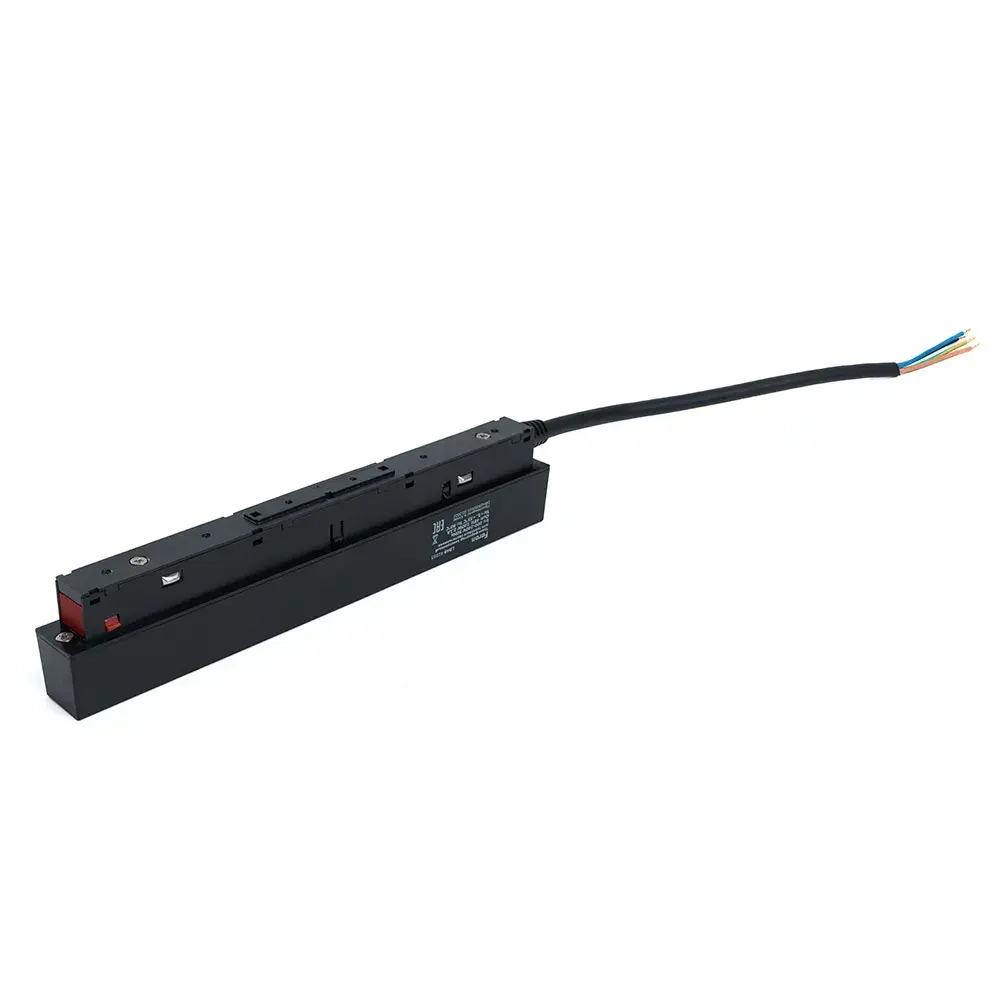 Трансформатор электронный для трековых светильников 100W 48V (драйвер) Feron 41955 LB48 — черный, ракурс 3
