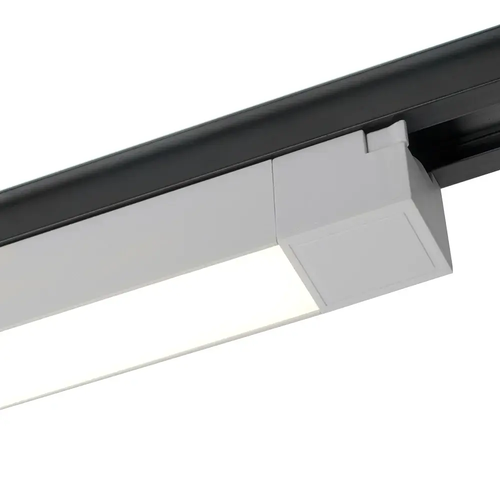 Светильник для однофазного шинопровода Feron 48379 AL132 — белый, ракурс 3