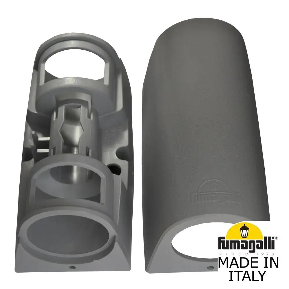 Уличный светильник Fumagalli 2A4.000.000.LXU2L MARTA — серый, ракурс 2