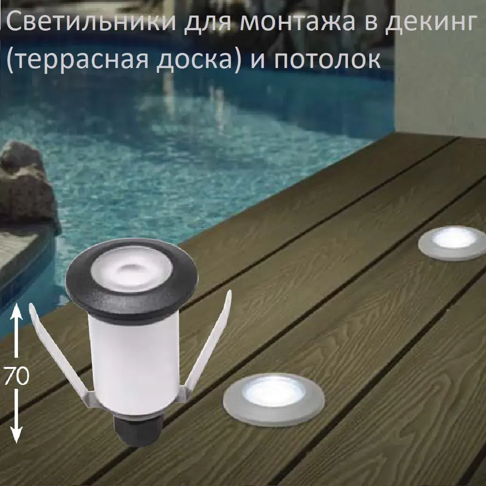 Встраиваемый в дорогу светильник Fumagalli 2L1.000.000.LXZ1L TERESA — серый, ракурс 4