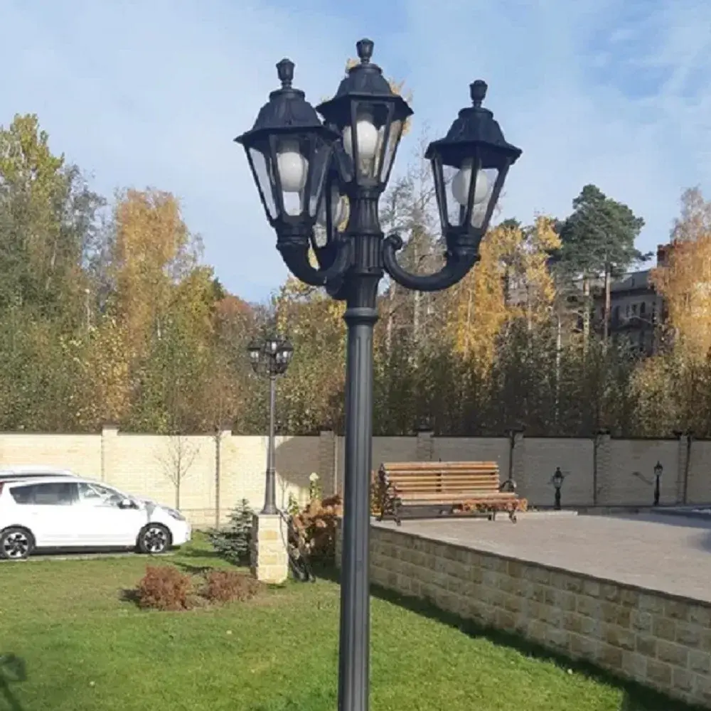 Фонарный столб Fumagalli E26.205.R31.AXE27 RUT — черный, ракурс 4
