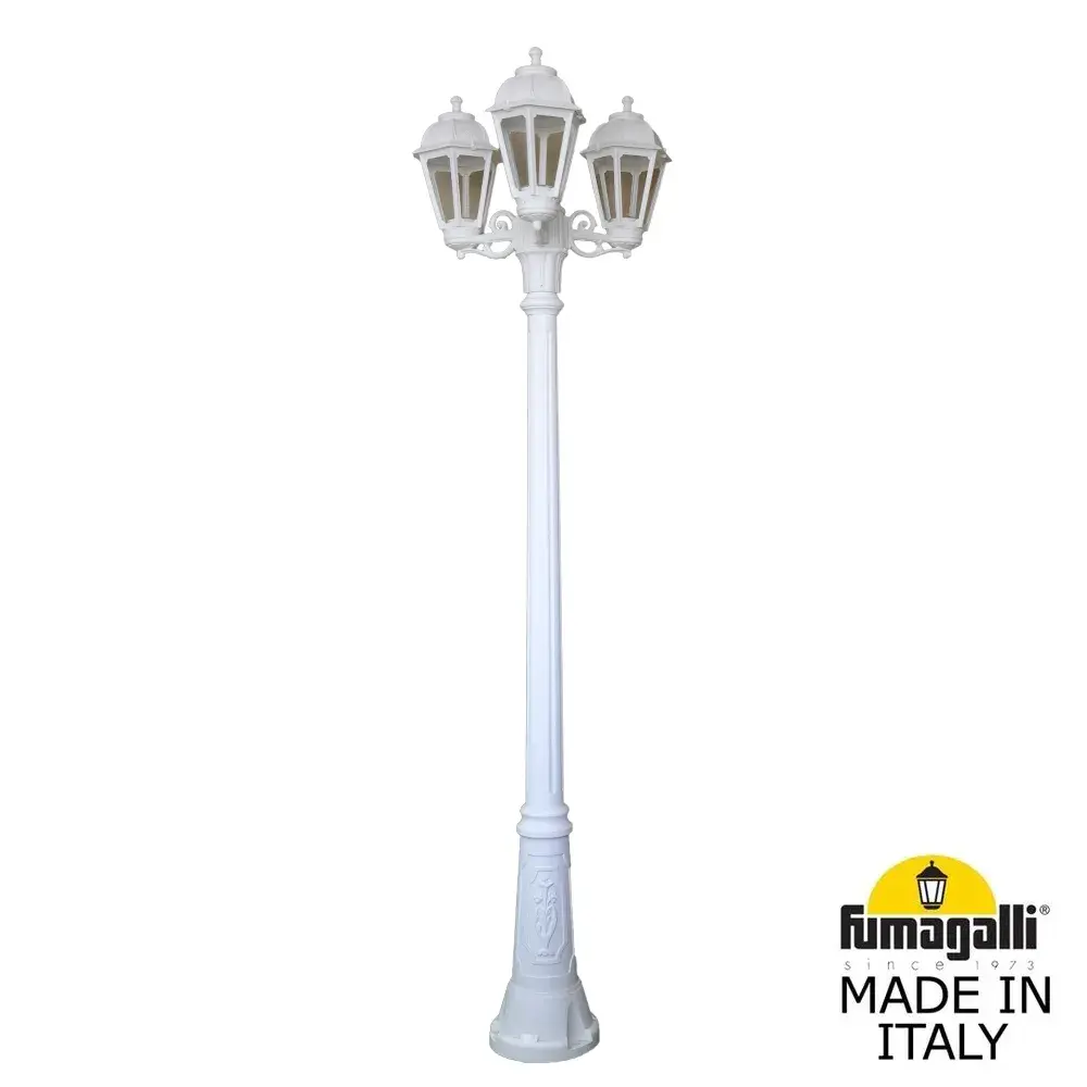 Фонарный столб Fumagalli K22.156.S30.WXE27 SABA — белый, ракурс 7