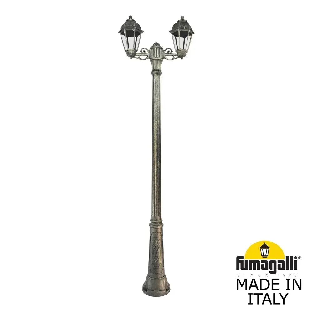 Фонарный столб Fumagalli K22.157.S20.BXE27 SABA — бронза