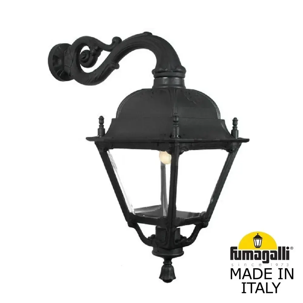 Уличный светильник Fumagalli U33.171.000.AXH27 SIMON — черный, ракурс 5