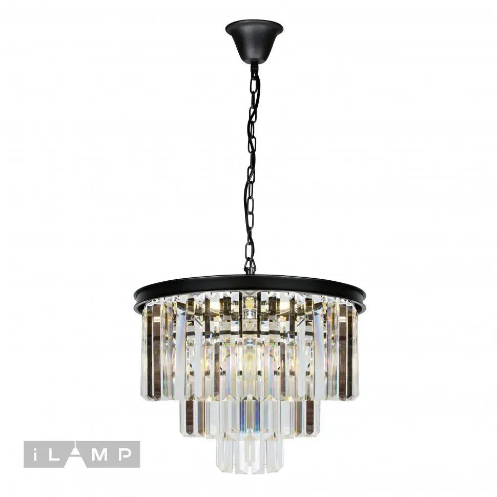 Люстра iLamp 6101-500 BK TRIUMPH — черный