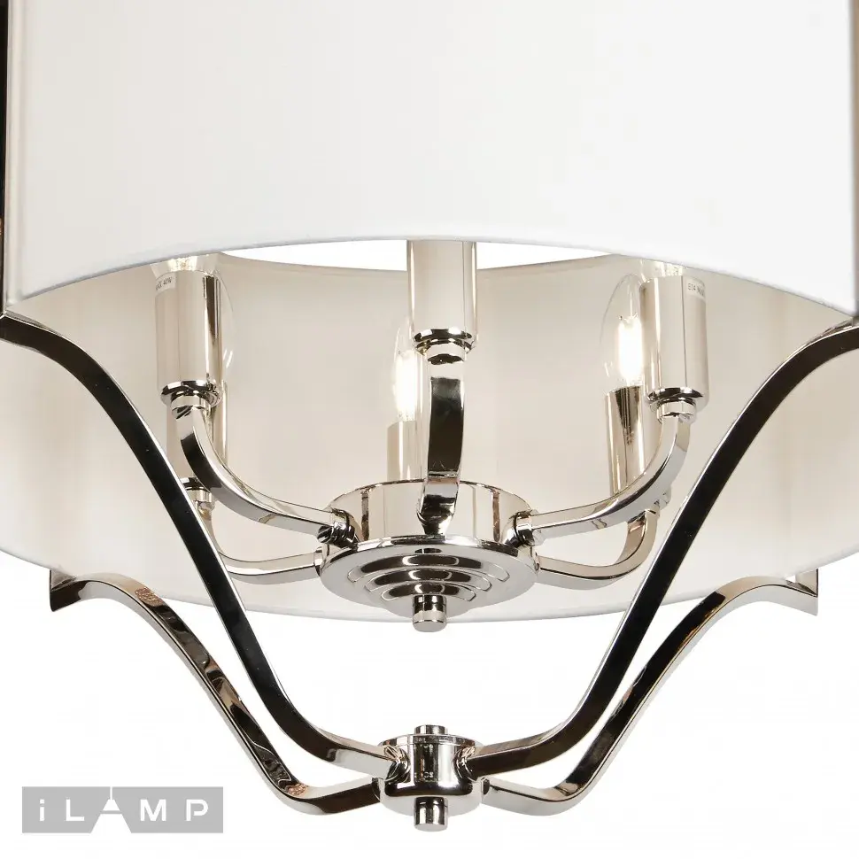 Люстра iLamp P2442-6 Nickel DIVOLE — никель