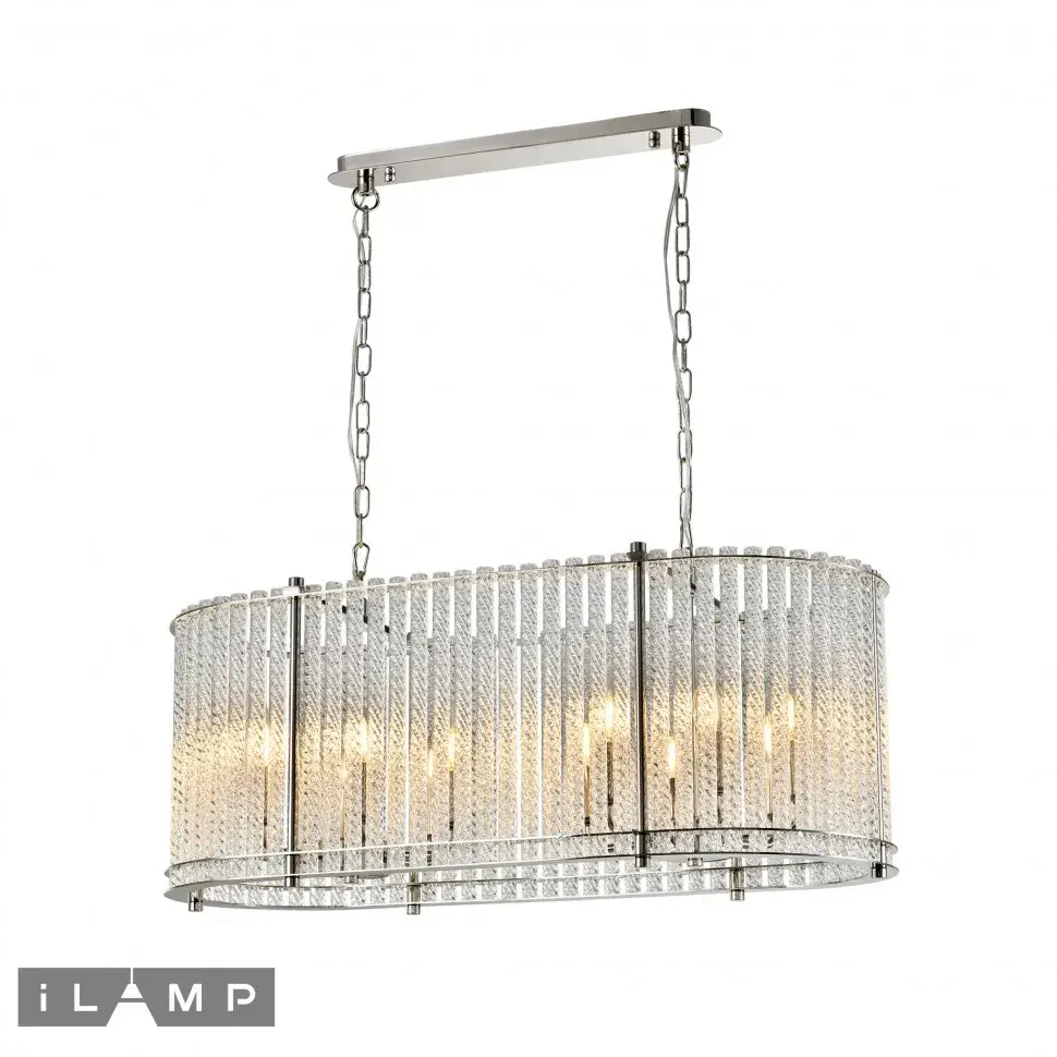 Светильник iLamp P2554-12 NIC MANHATTAN — никель