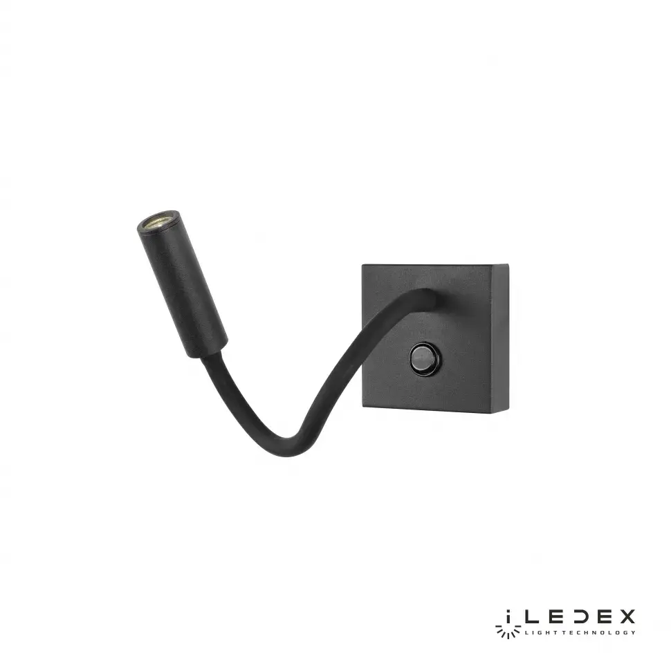 Бра iLedex 6411 BK TELESCOPE — черный, ракурс 3