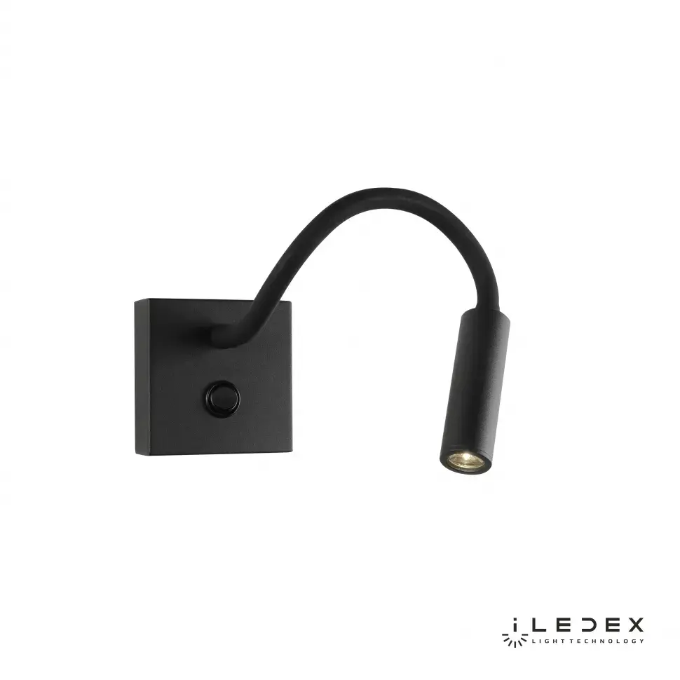 Бра iLedex 6411 BK TELESCOPE — черный