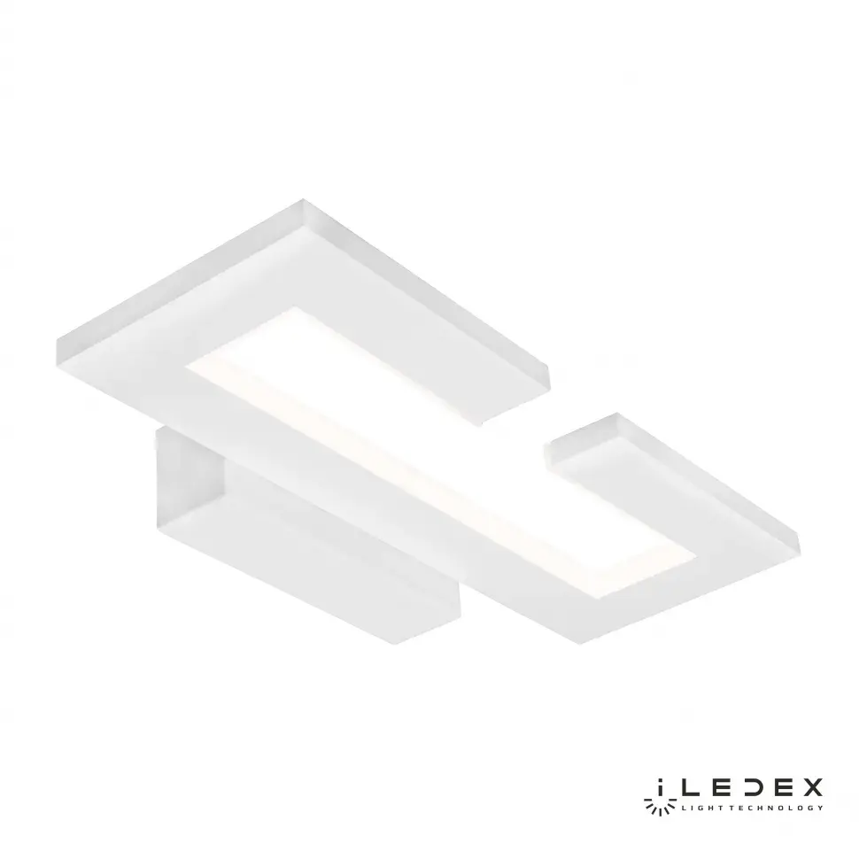Бра iLedex 9082-350-B WH STALKER — белый, ракурс 2