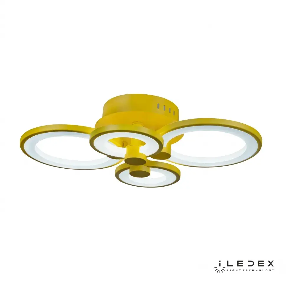 Люстра iLedex A001/4 BLUE RING — синий